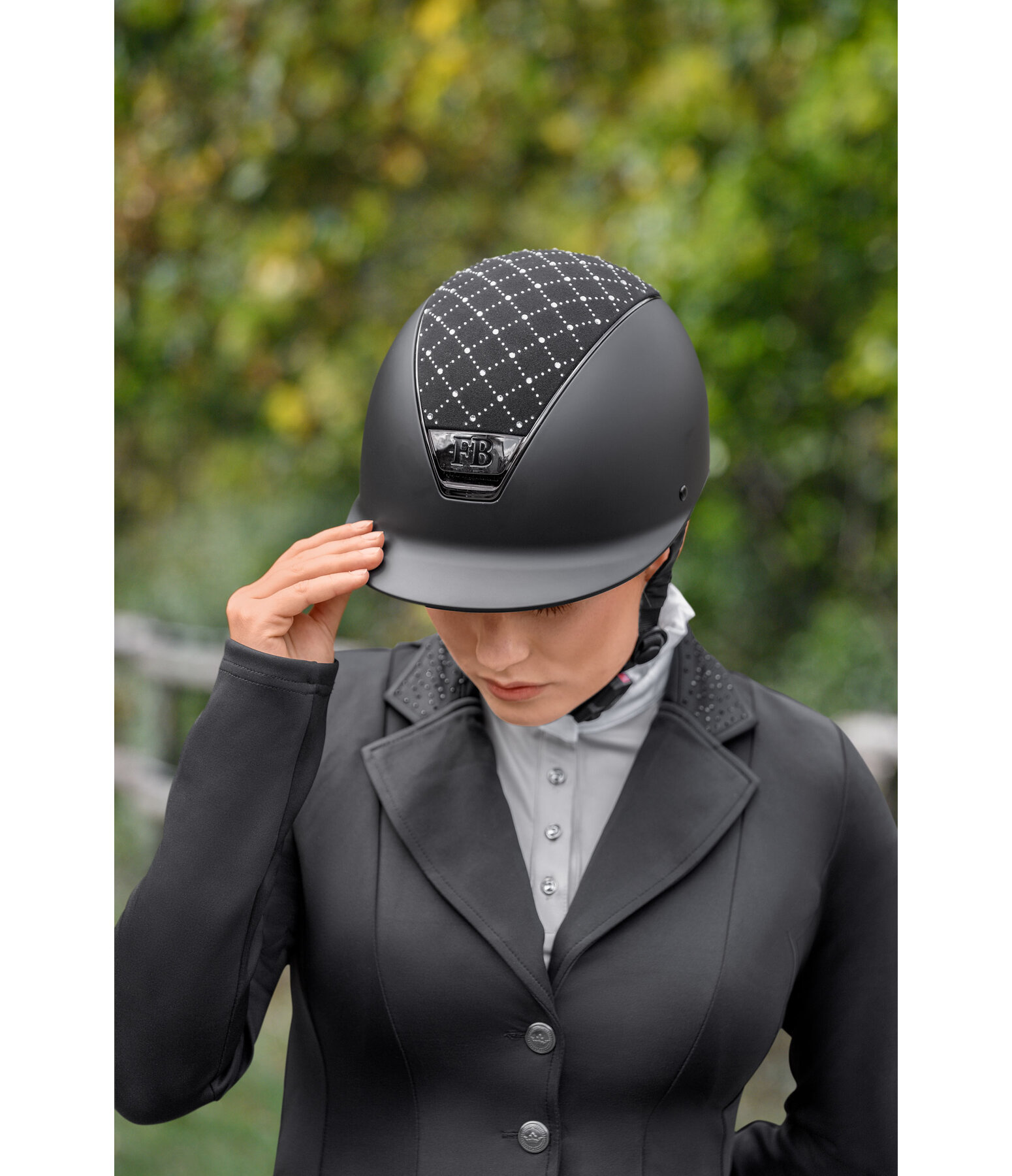 Casco da equitazione ProNova III Diamond