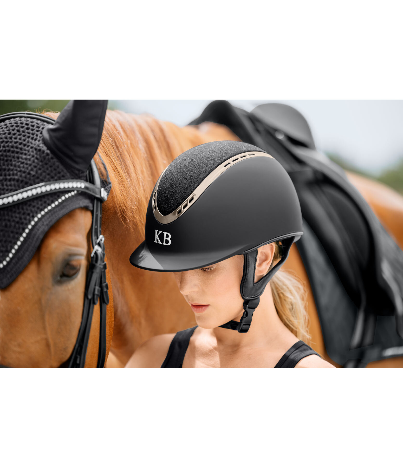 Casco da equitazione Beauty III Luxury Glamour