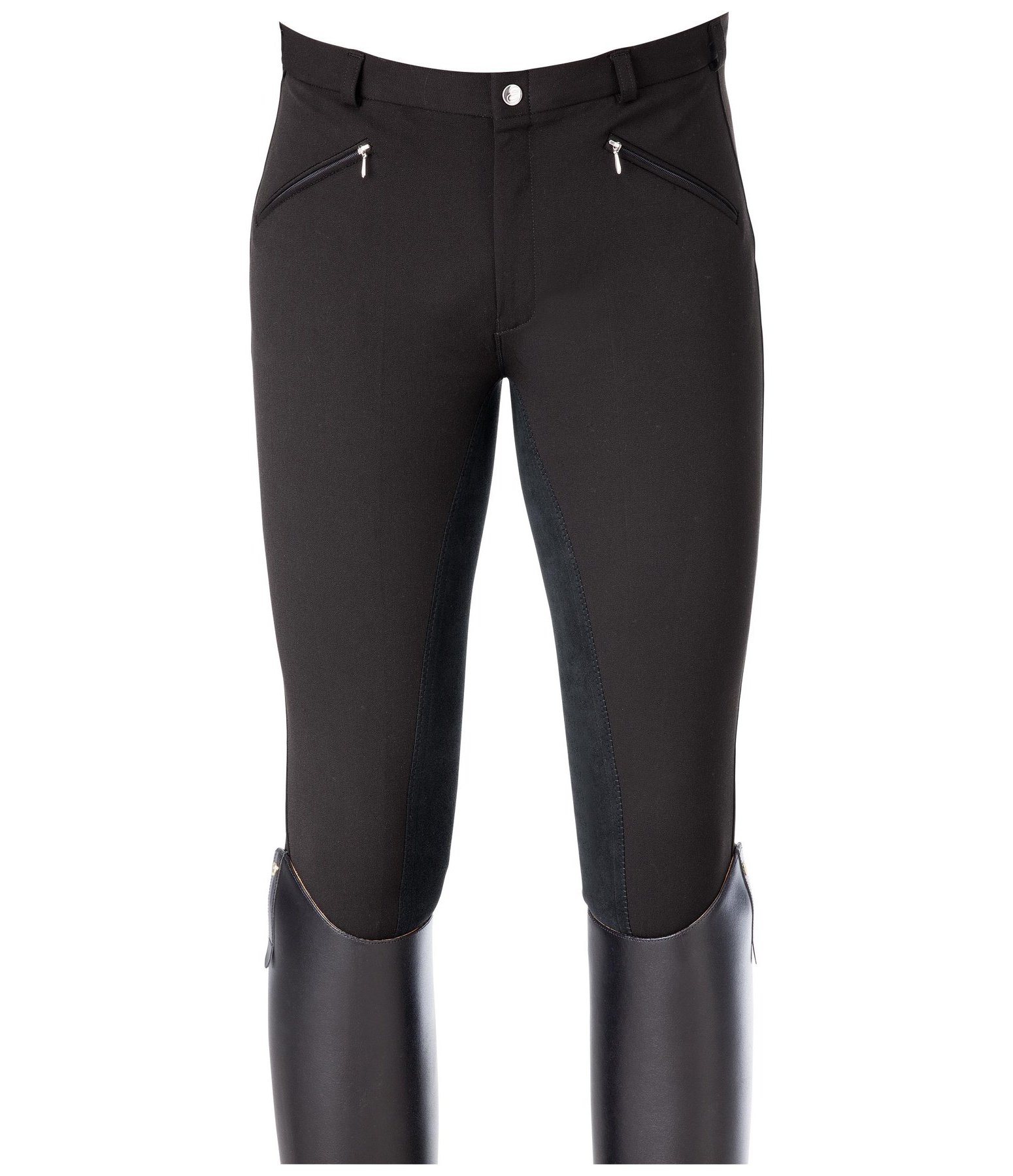 Pantaloni da equitazione da uomo full seat super stretch Leon