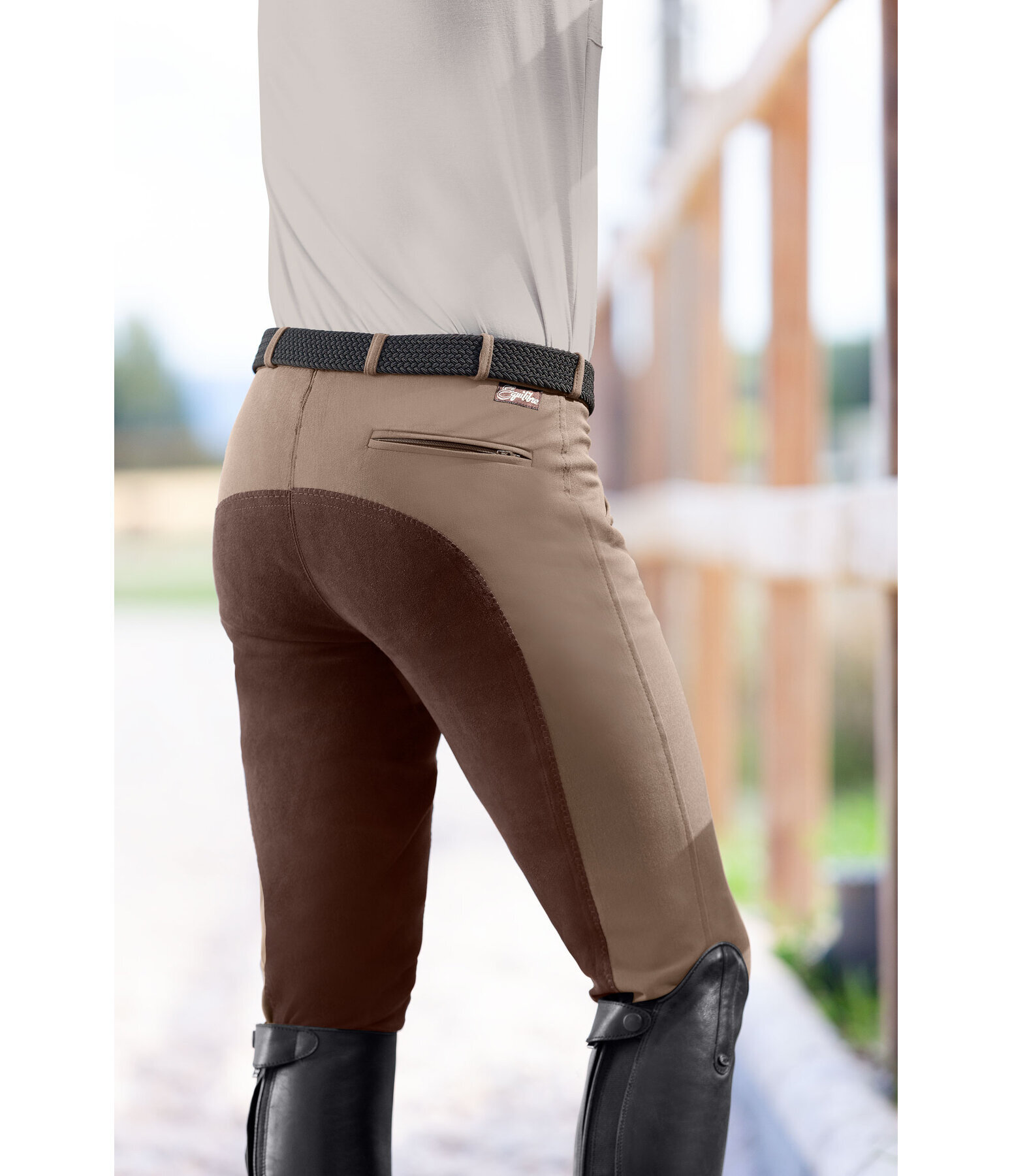 Pantaloni da equitazione da uomo full seat Ben