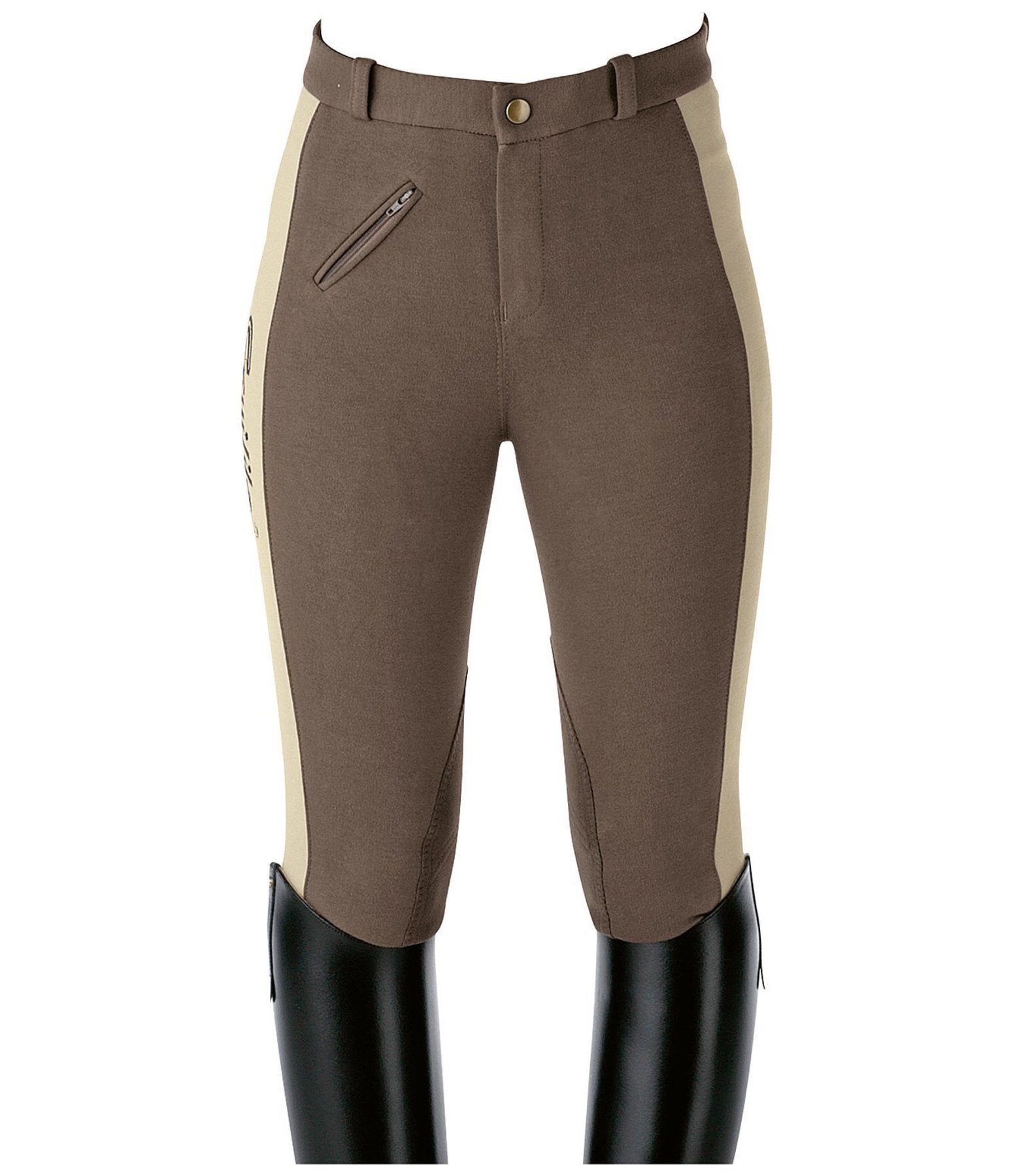 Pantaloni da equitazione per bambini con grip al ginocchio Cora