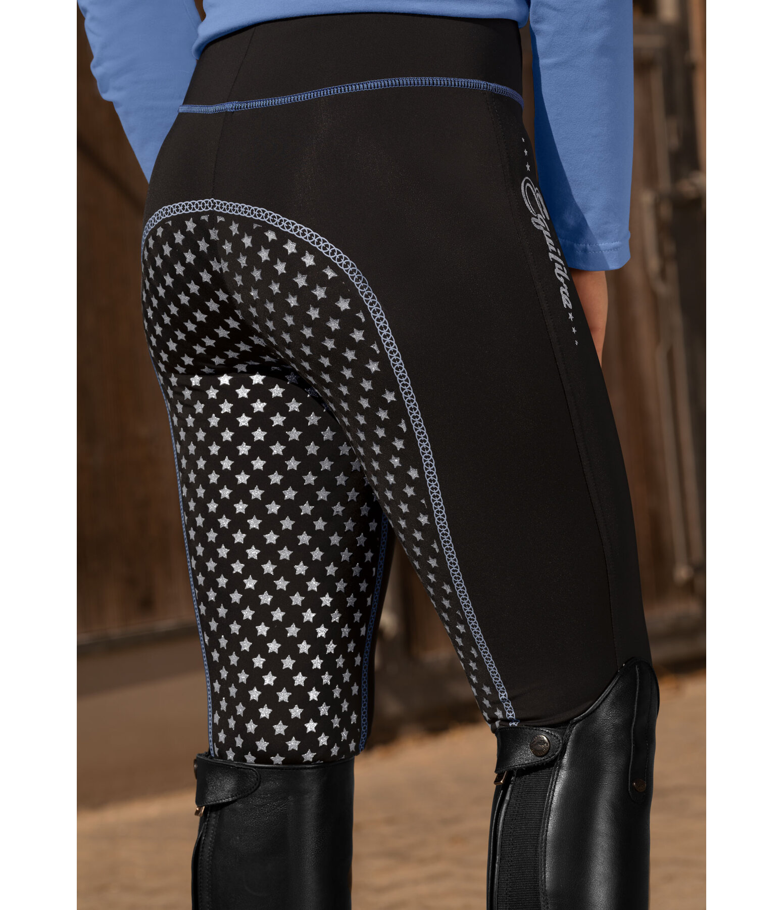 Leggings da equitazione full grip per bambini Bailey