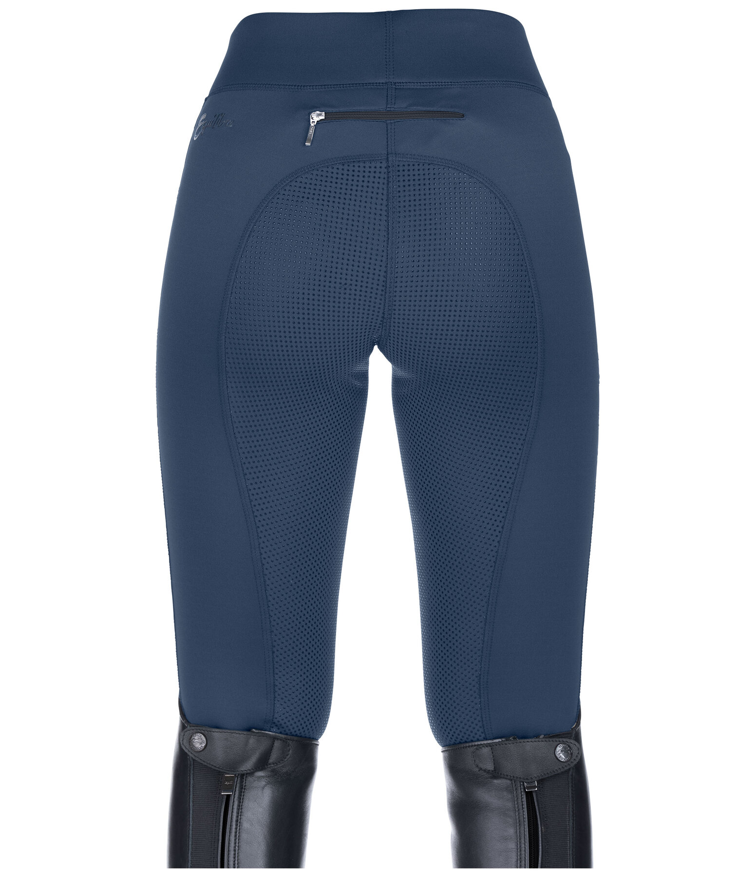 Leggings da equitazione termici full grip per bambini Elina