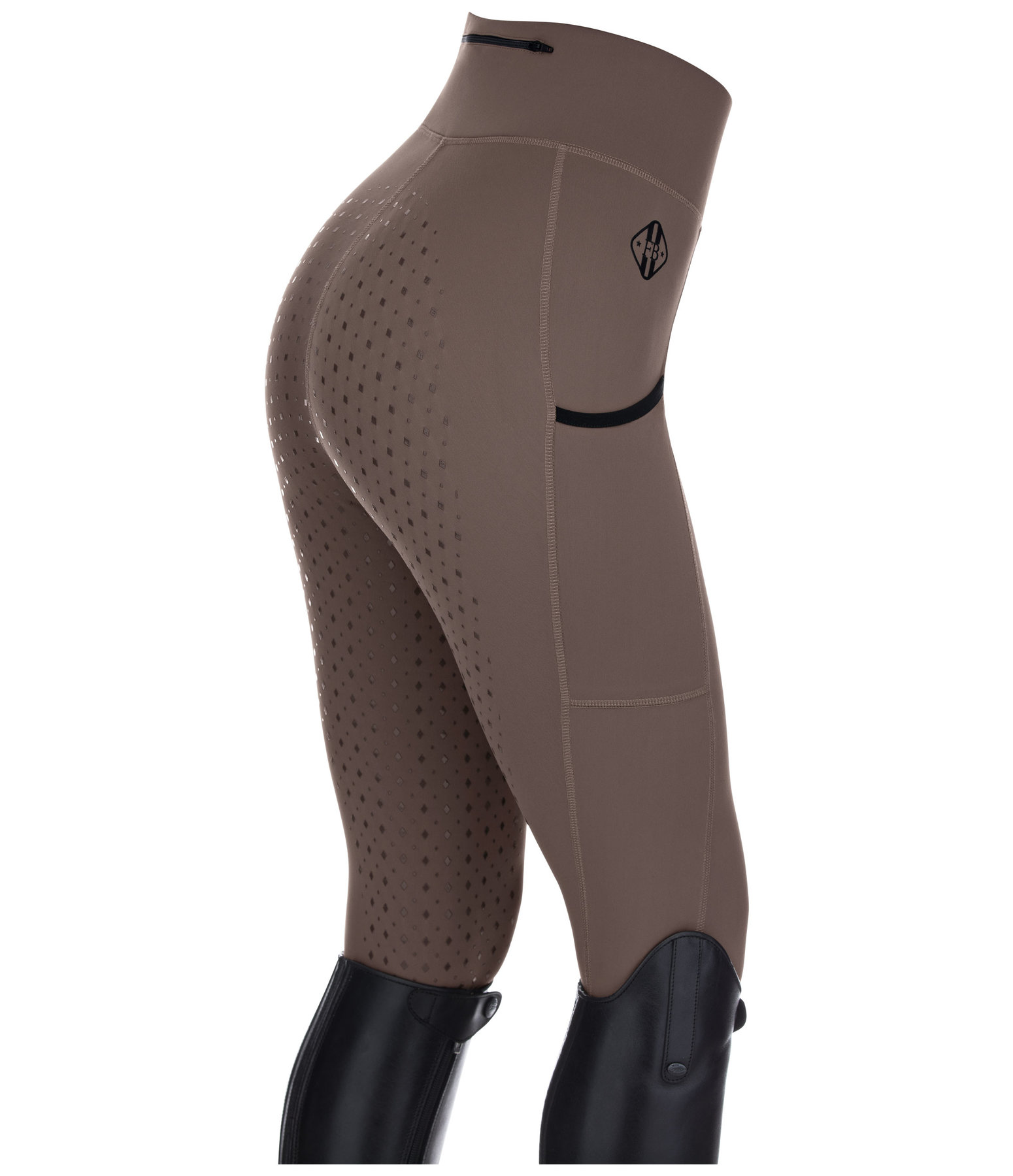 Leggings da equitazione full grip Anneke