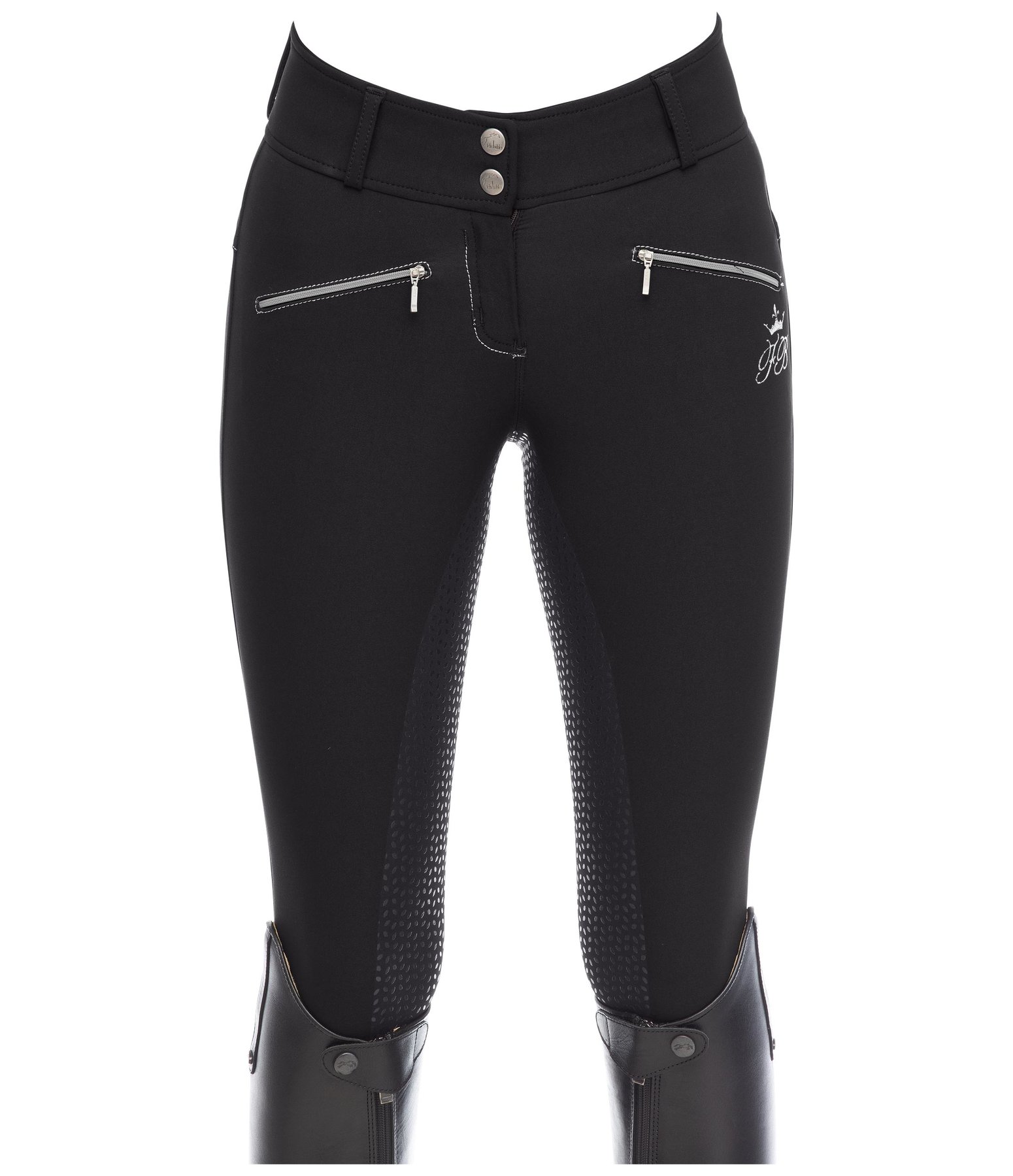 Pantaloni da equitazione a vita alta full grip Catherine