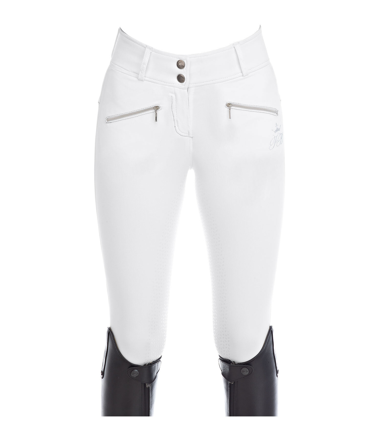 Pantaloni da equitazione full grip a vita alta Catherine