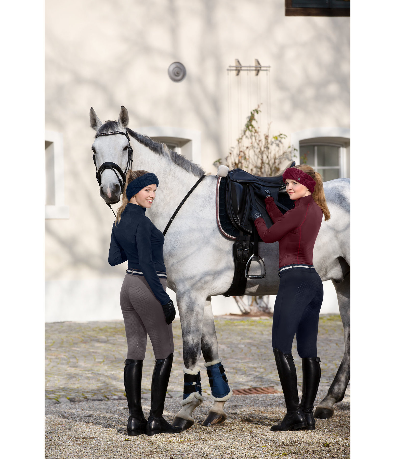 Pantaloni da equitazione full grip Basic