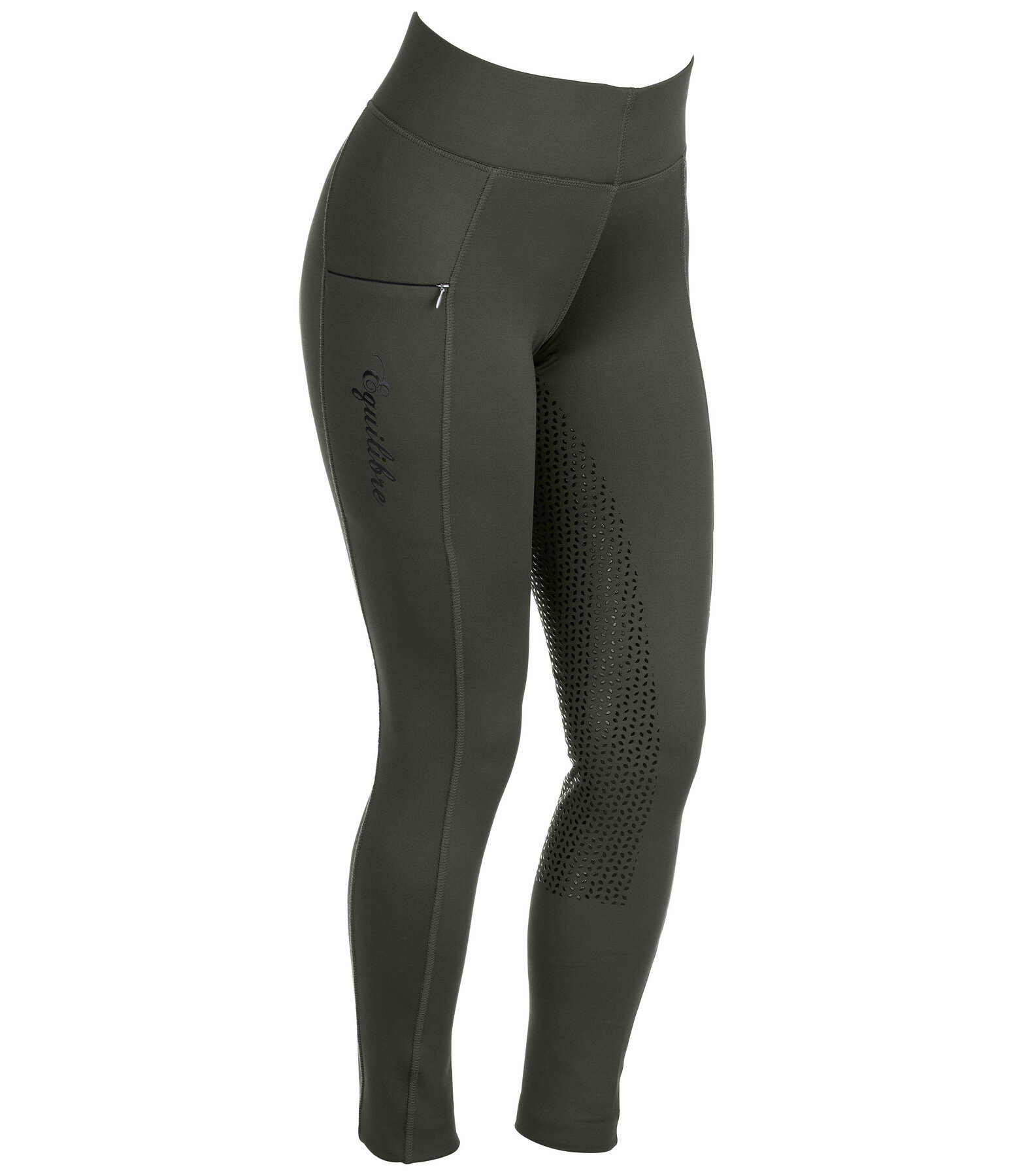 Leggings da equitazione termici full grip Hermine