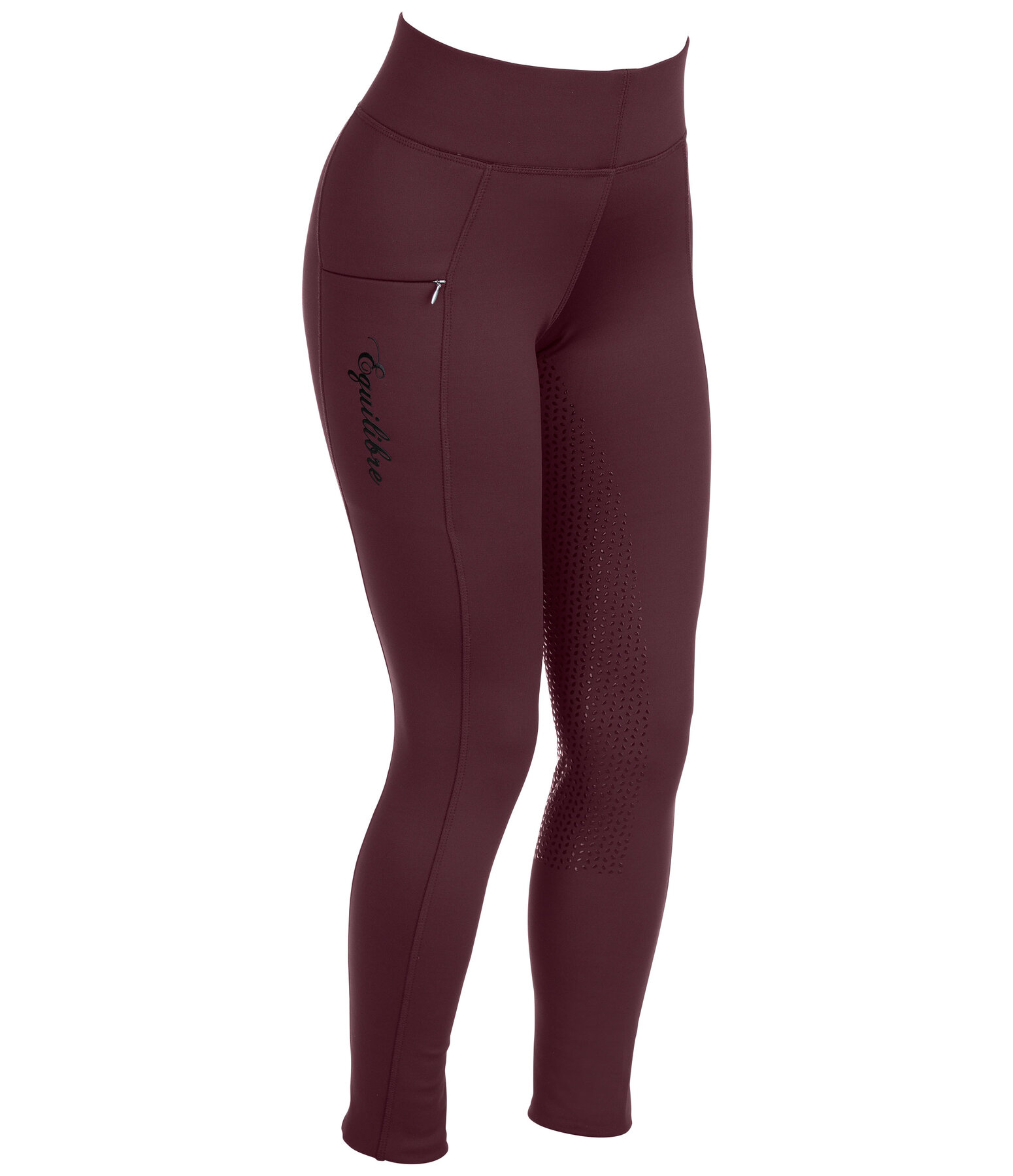 Leggings da equitazione termici full grip Hermine