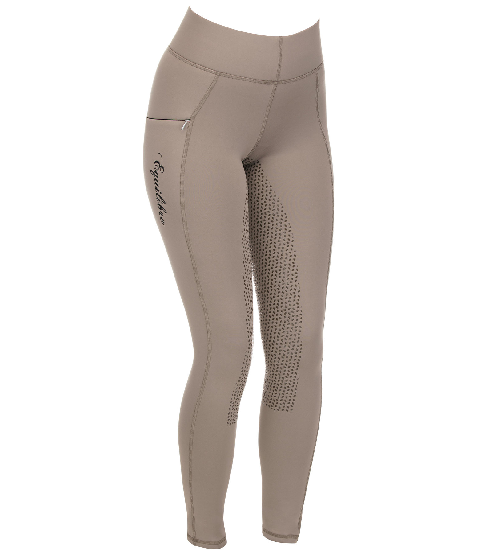 Leggings da equitazione termici full grip Hermine