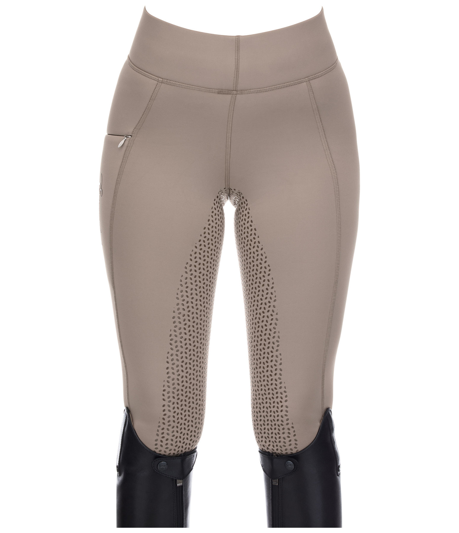 Leggings da equitazione termici full grip Hermine