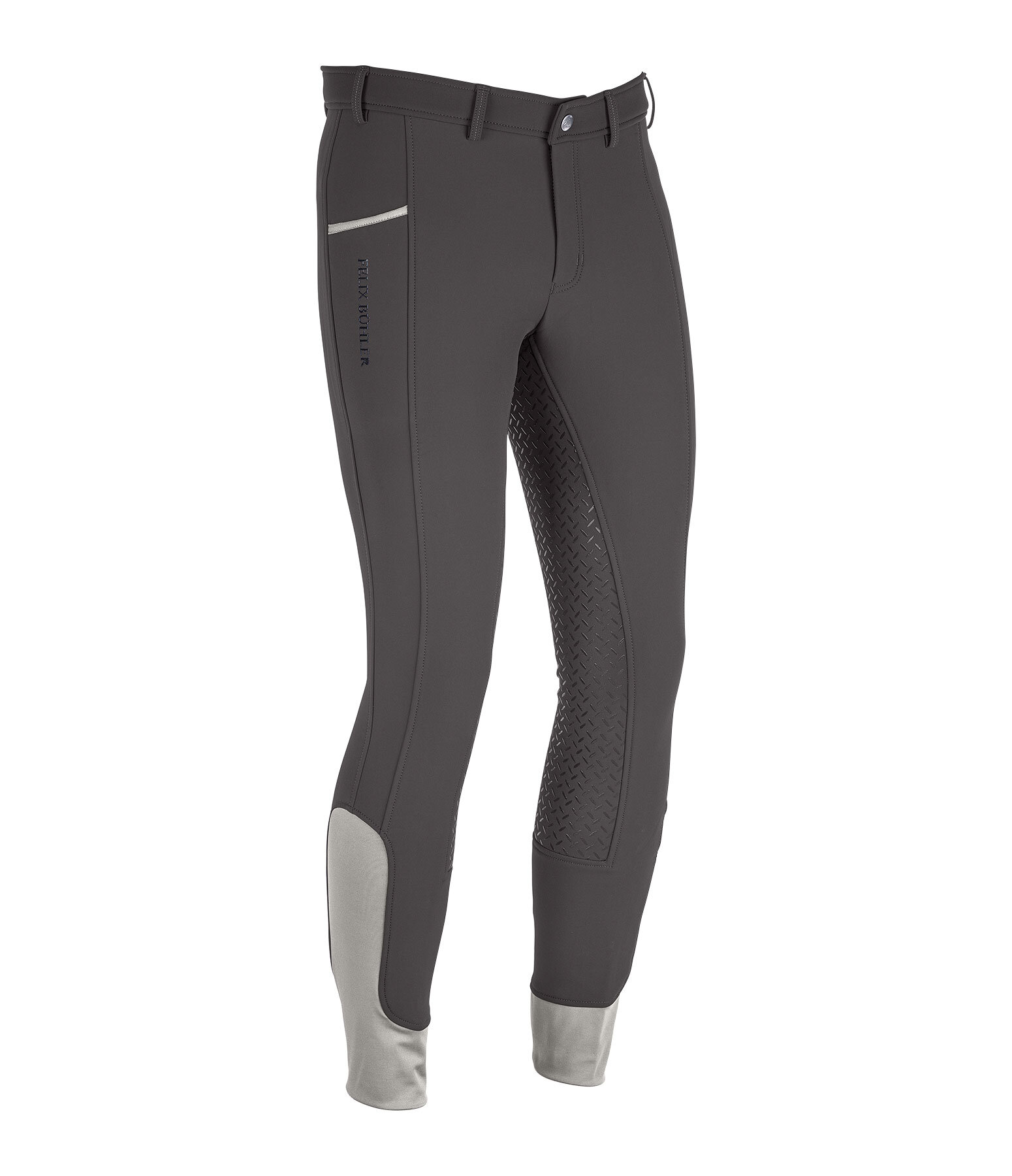 Pantaloni da equitazione softshell da uomo full grip Oliver