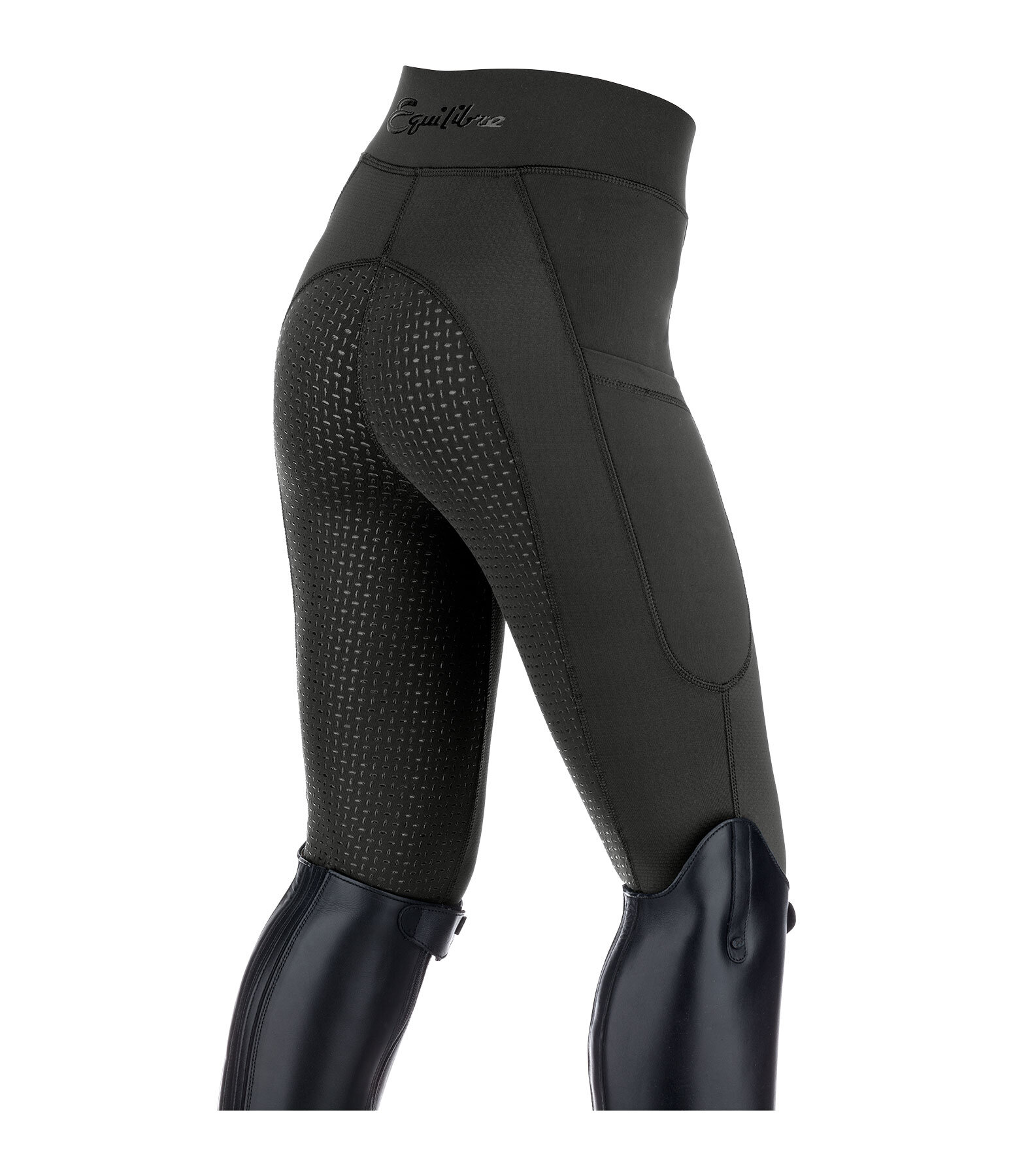 Leggings da equitazione estivi full grip  per bambini Mesh Sunny