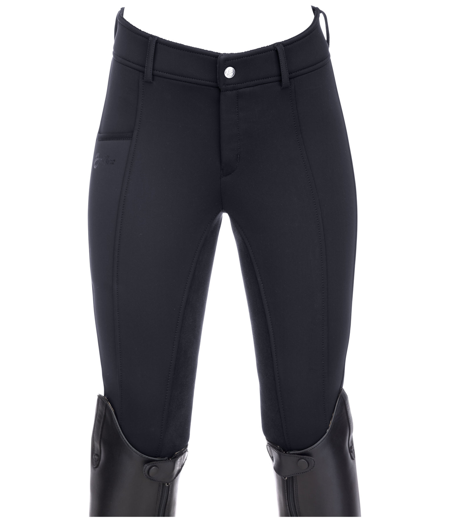 Pantaloni da equitazione termici full seat per bambini Kalua