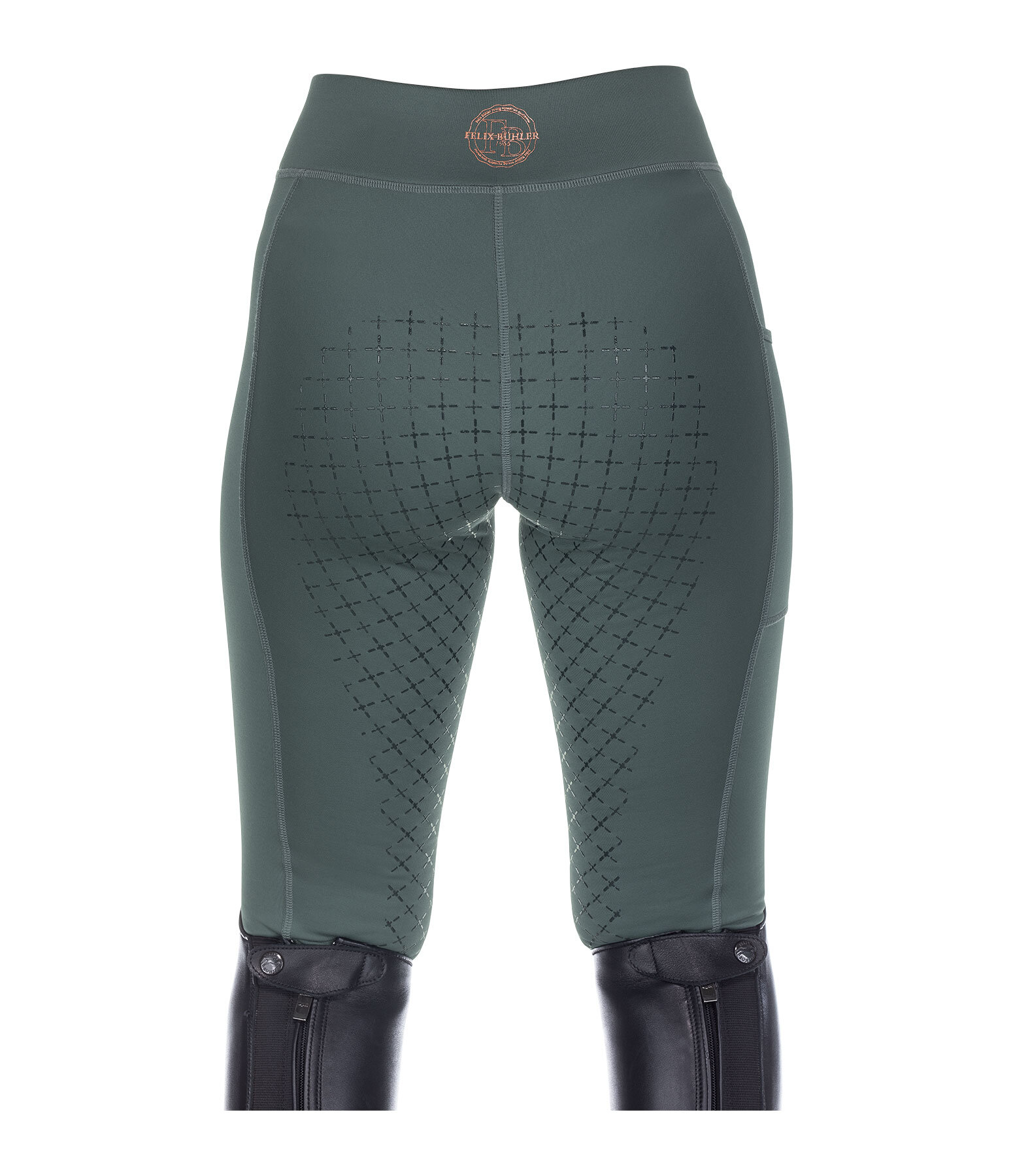 Leggings da equitazione termici full grip per bambini Lene II