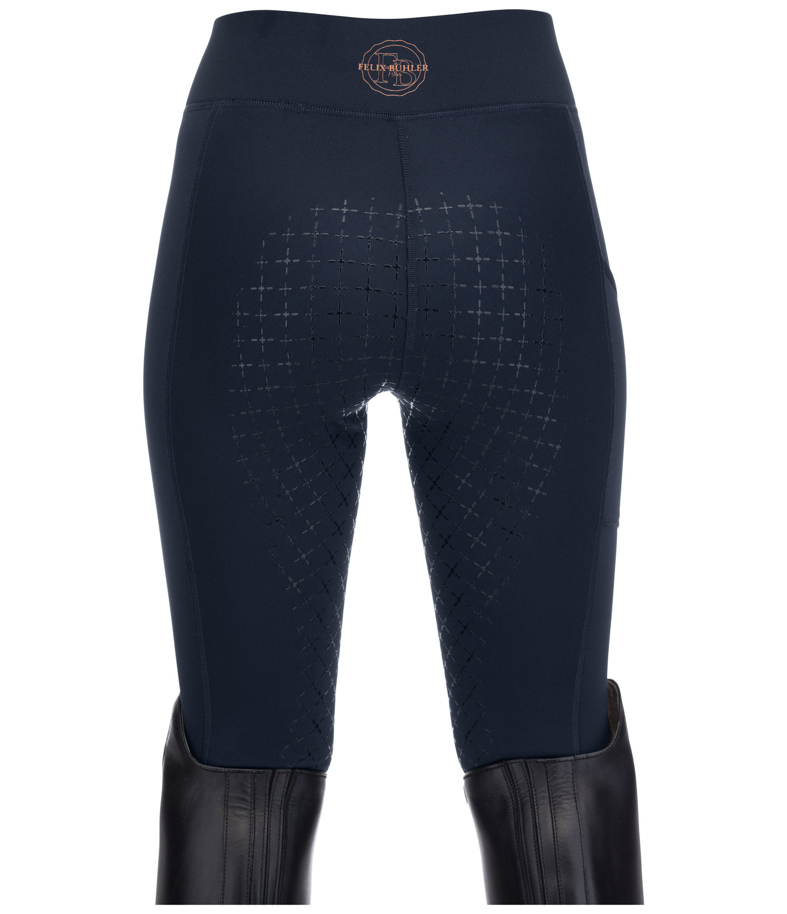 Leggings da equitazione termici full grip per bambini Lene II