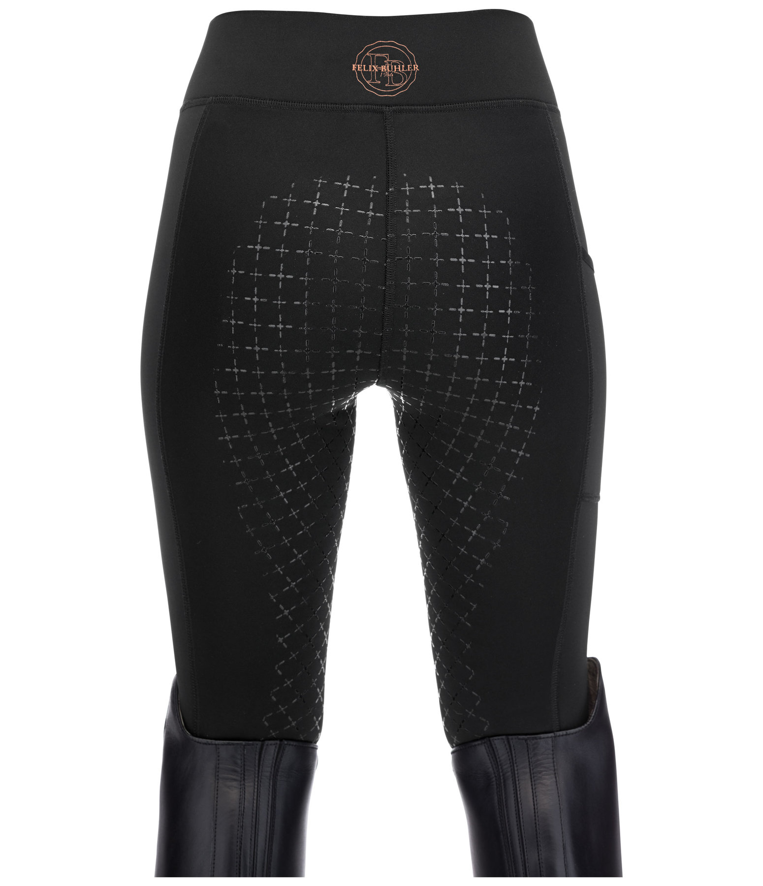 Leggings da equitazione termici full grip per bambini Lene II