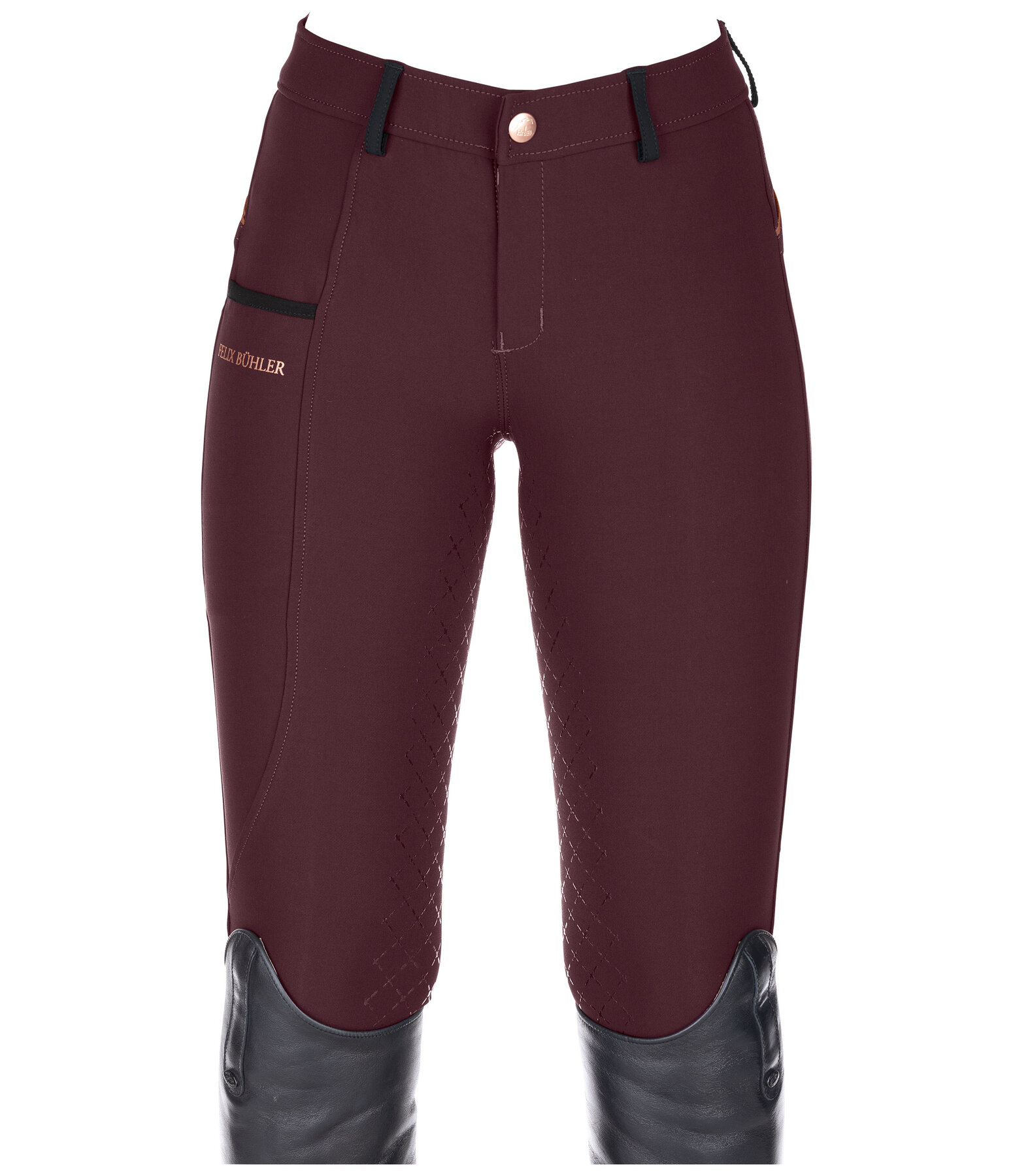 Pantaloni da equitazione full grip per bambini Paula