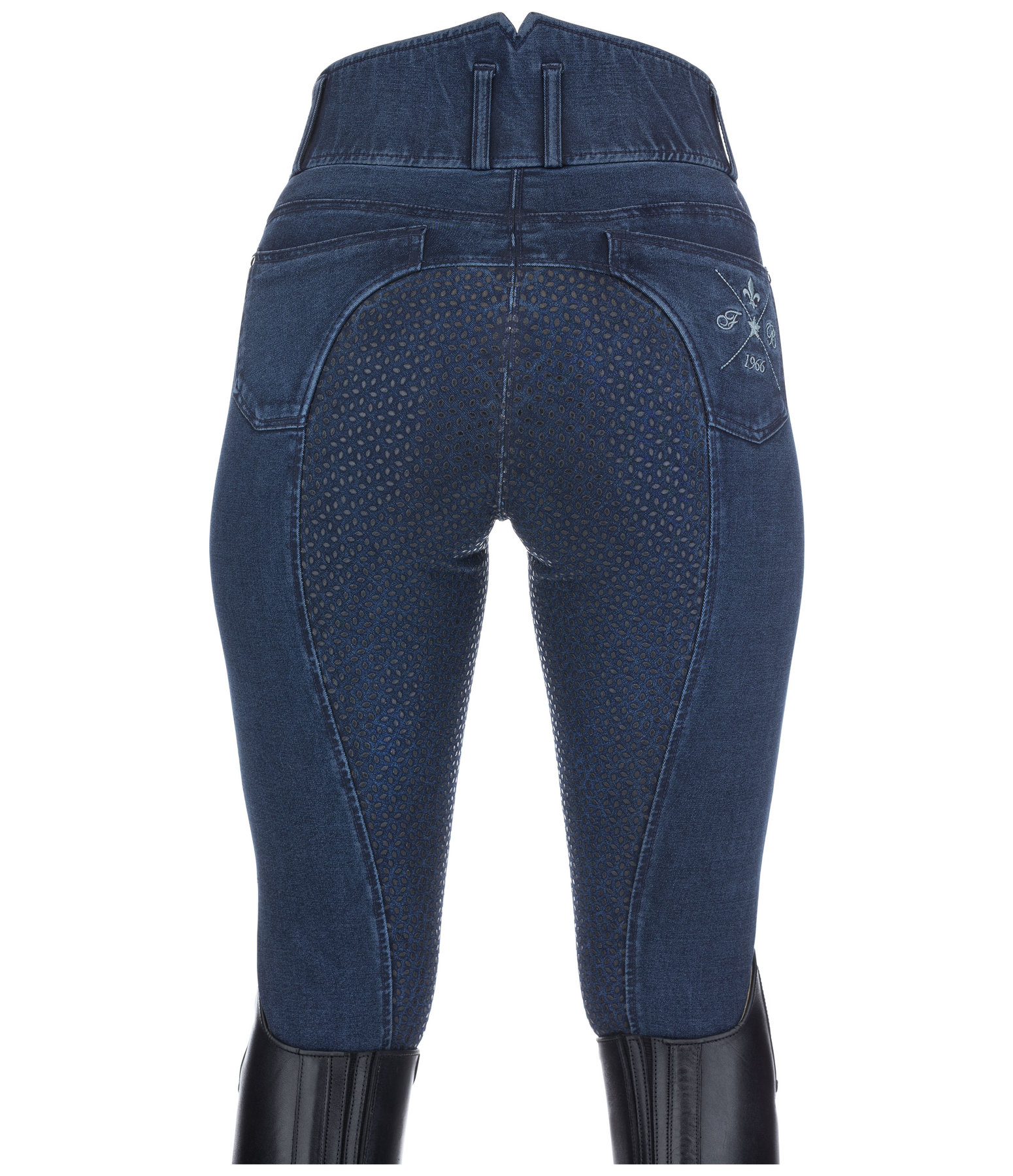 Jeans da equitazione a vita alta full grip Helene