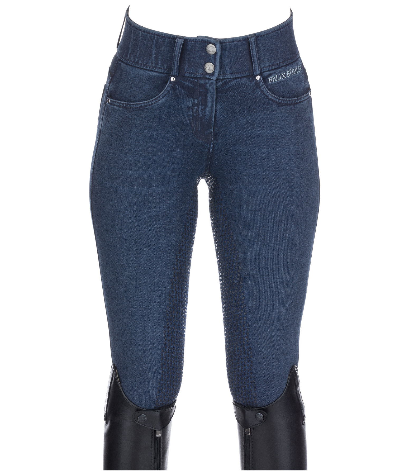 Jeans da equitazione a vita alta full grip Helene
