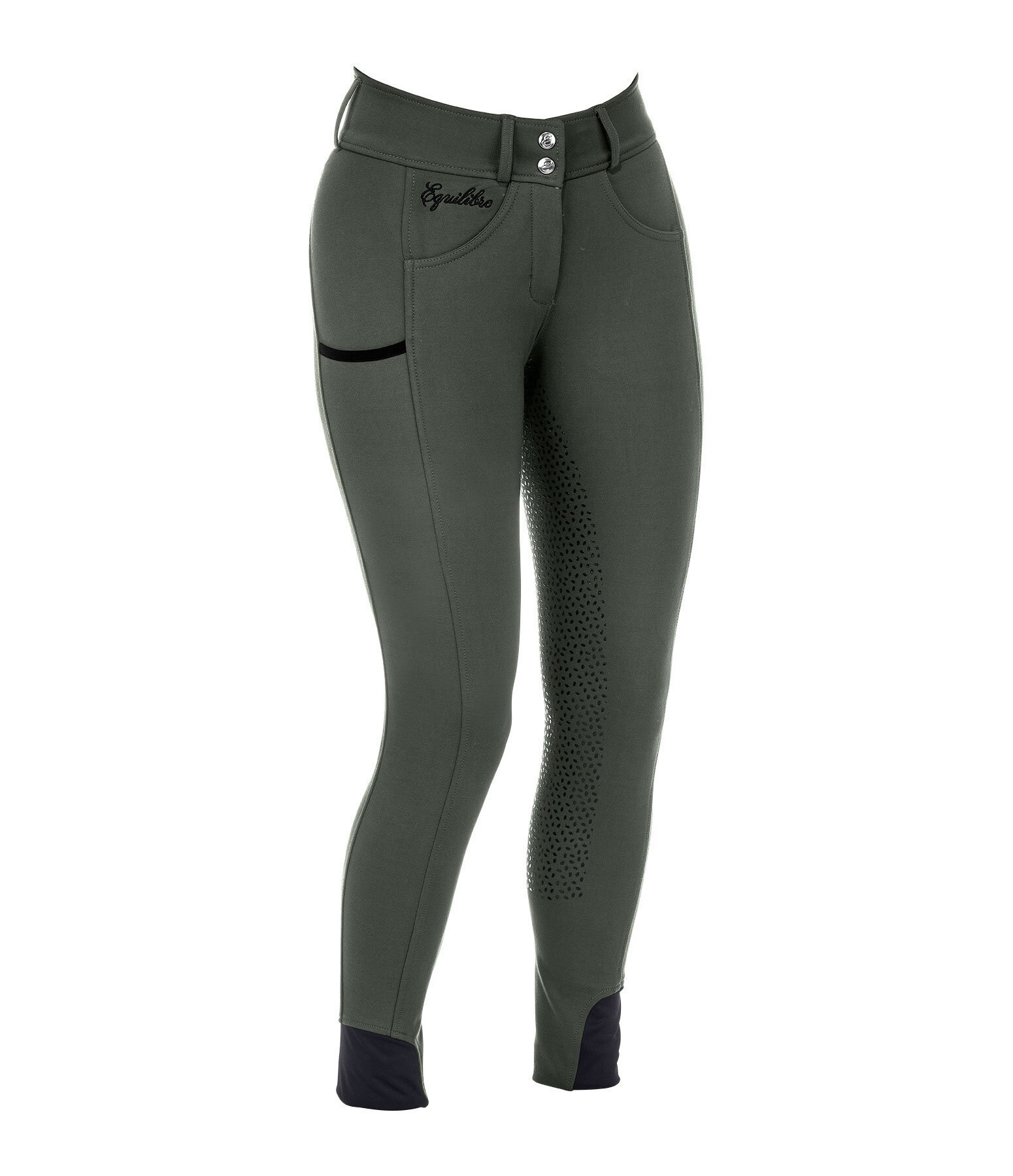 Pantaloni da equitazione full grip a vita alta comfort Juliane