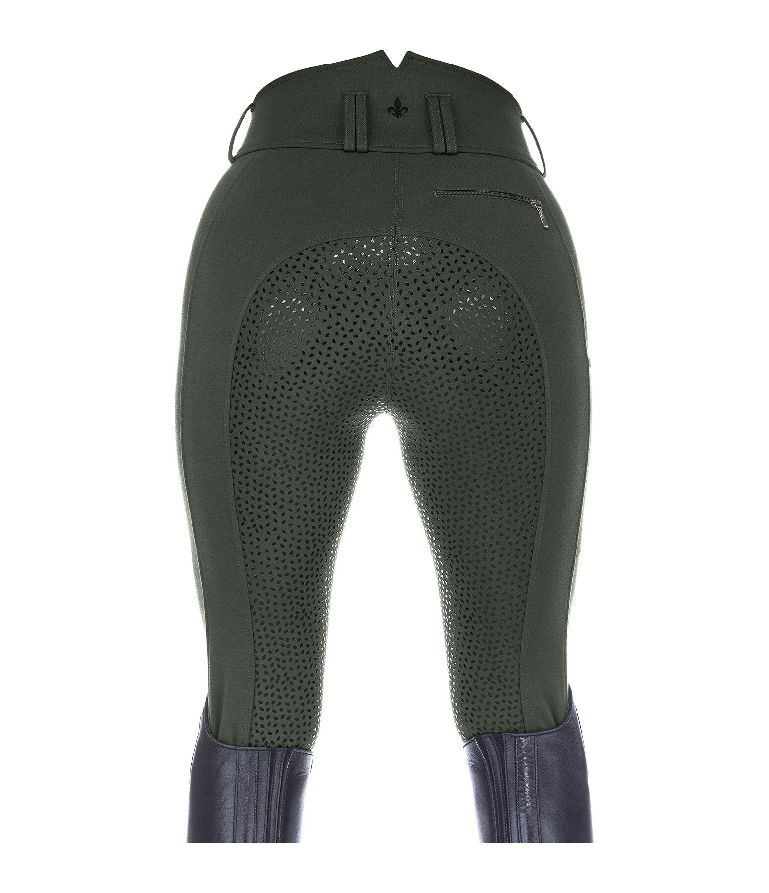 Pantaloni da equitazione full grip a vita alta comfort Juliane