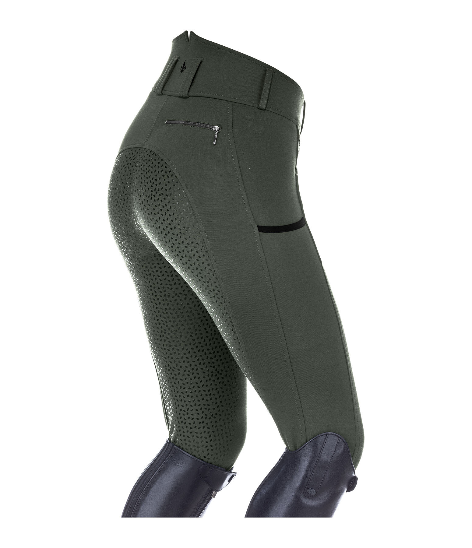 Pantaloni da equitazione a vita alta full grip Juliane