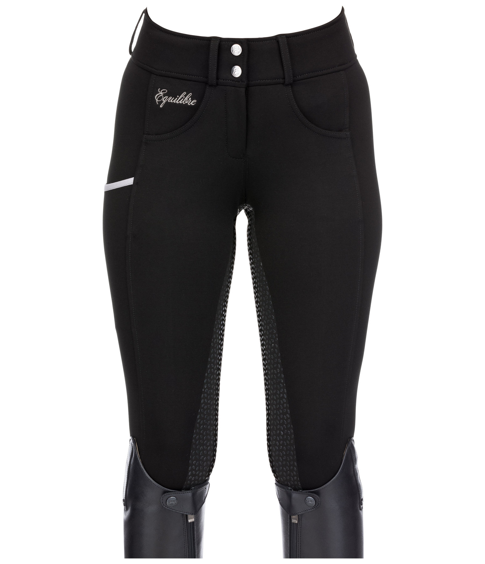 Pantaloni da equitazione a vita alta full grip Juliane