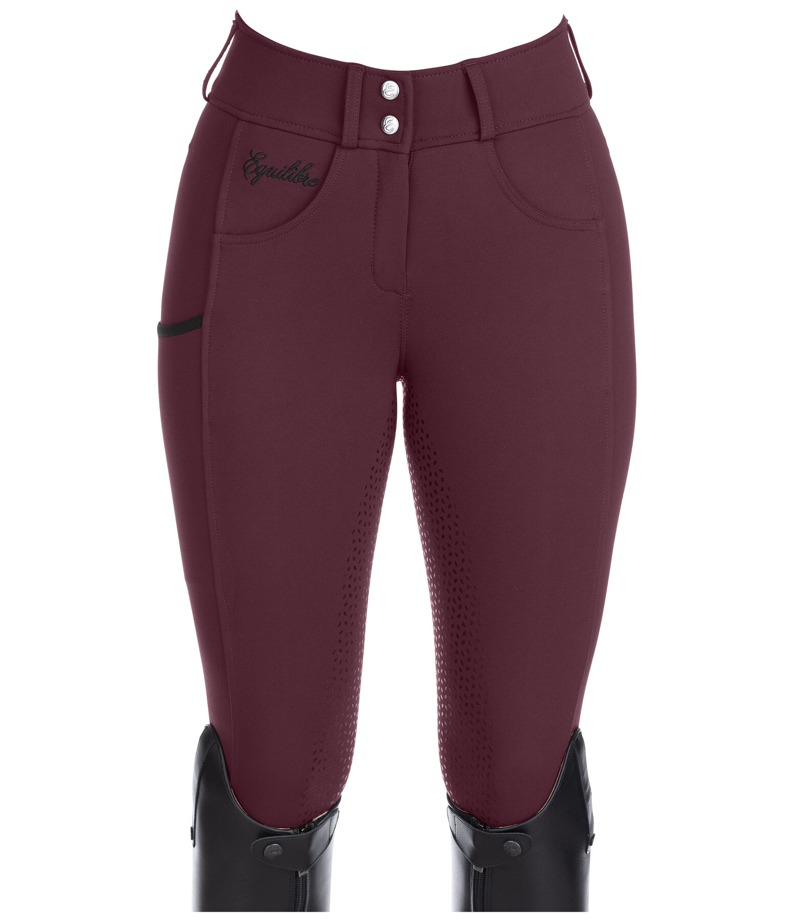 Pantaloni da equitazione full grip a vita alta comfort Juliane