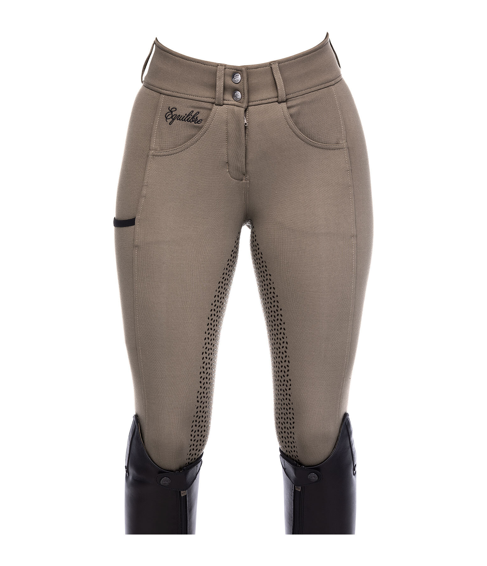 Pantaloni da equitazione a vita alta full grip Juliane