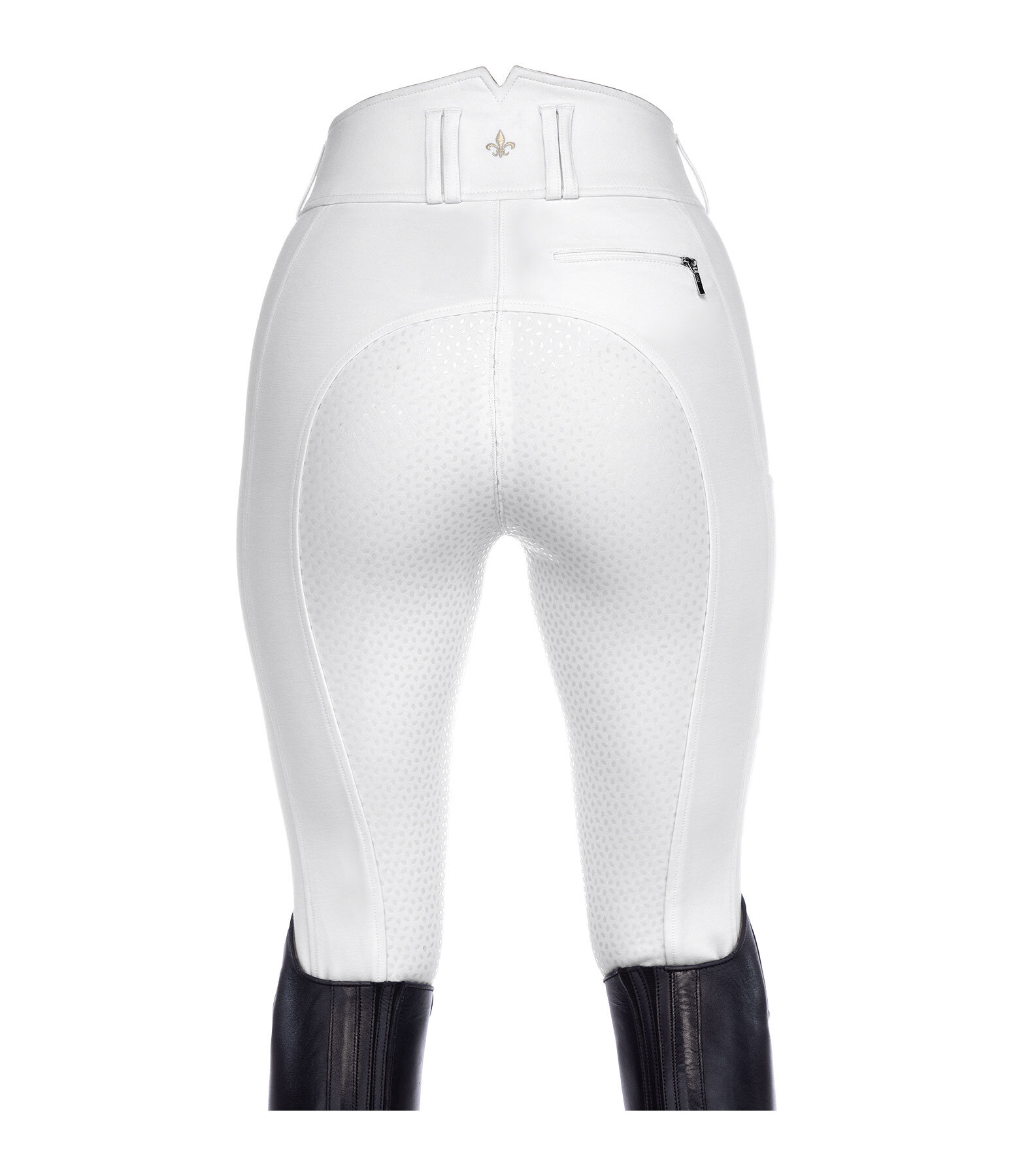 Pantaloni da equitazione full grip a vita alta comfort Juliane