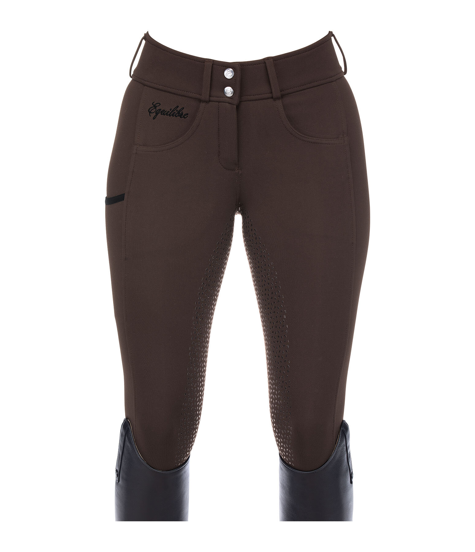 Pantaloni da equitazione a vita alta full grip Juliane