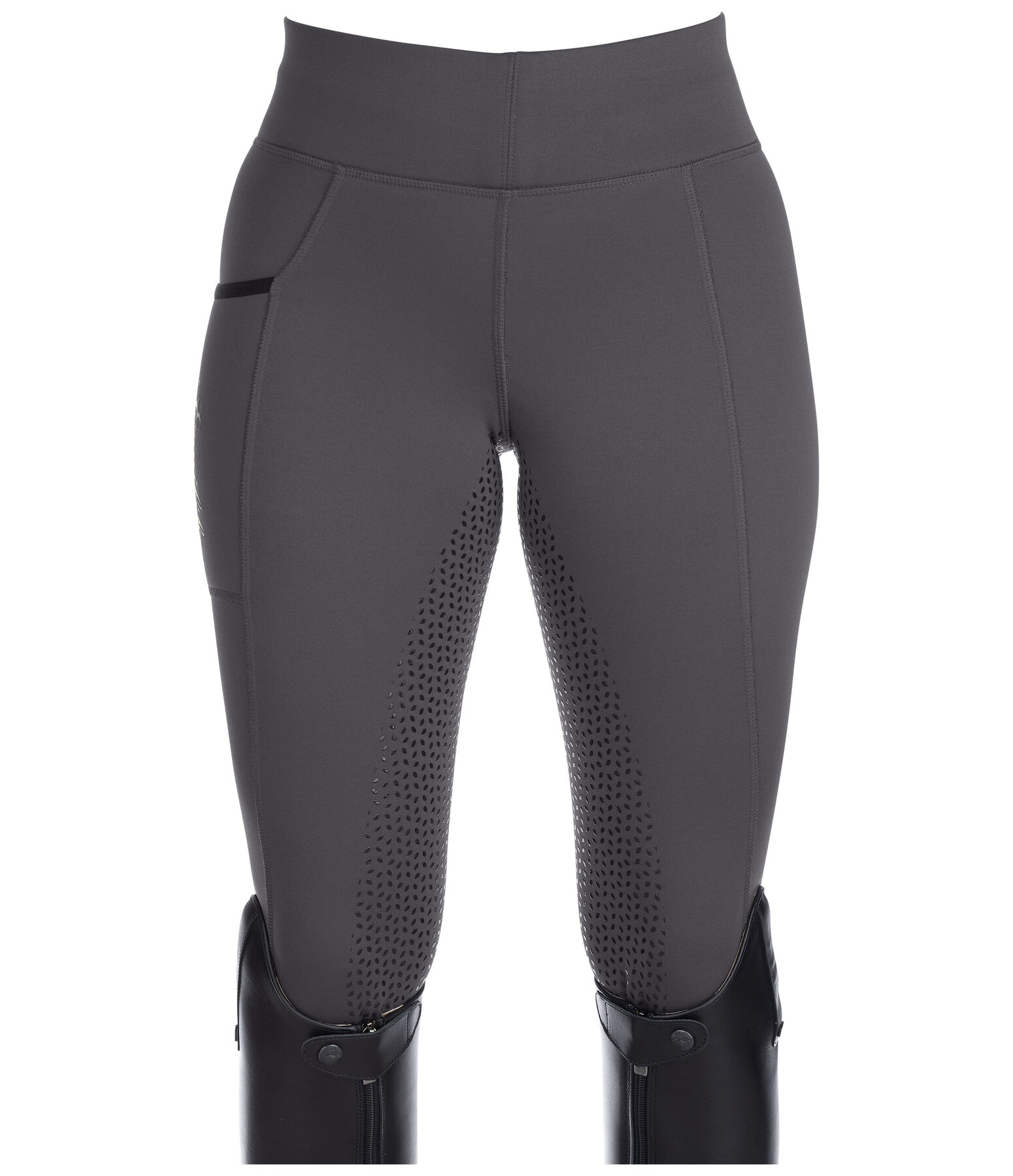 Leggings da equitazione termici full grip Kristen