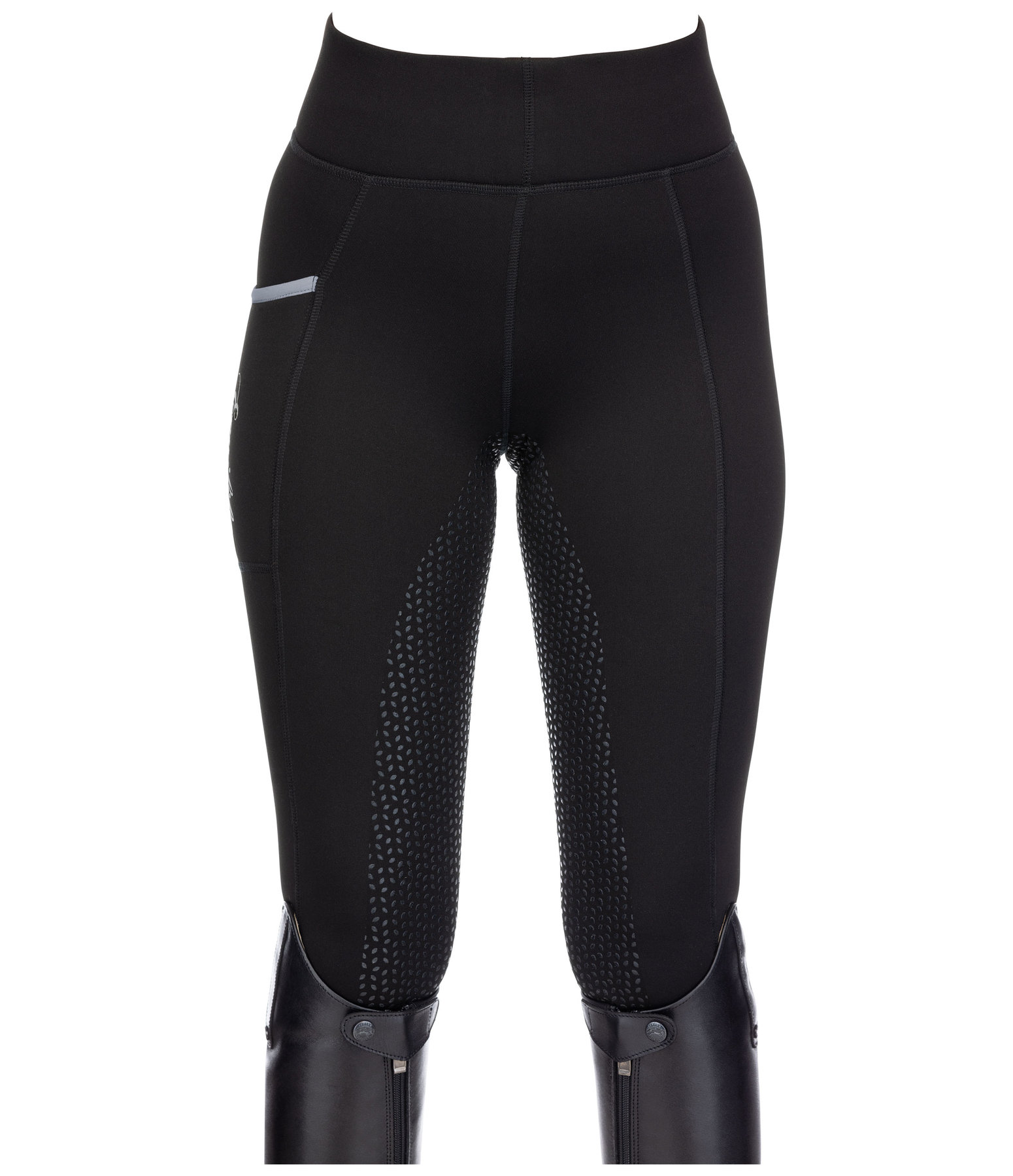 Leggings da equitazione termici full grip Kristen