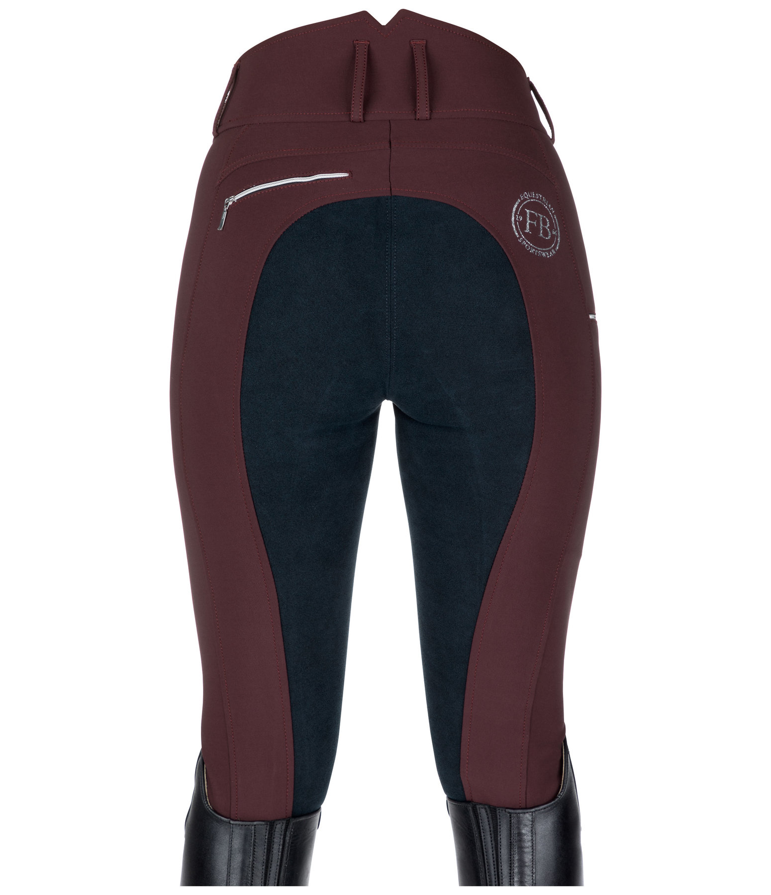 Pantaloni da equitazione full seat a vita alta Marleen