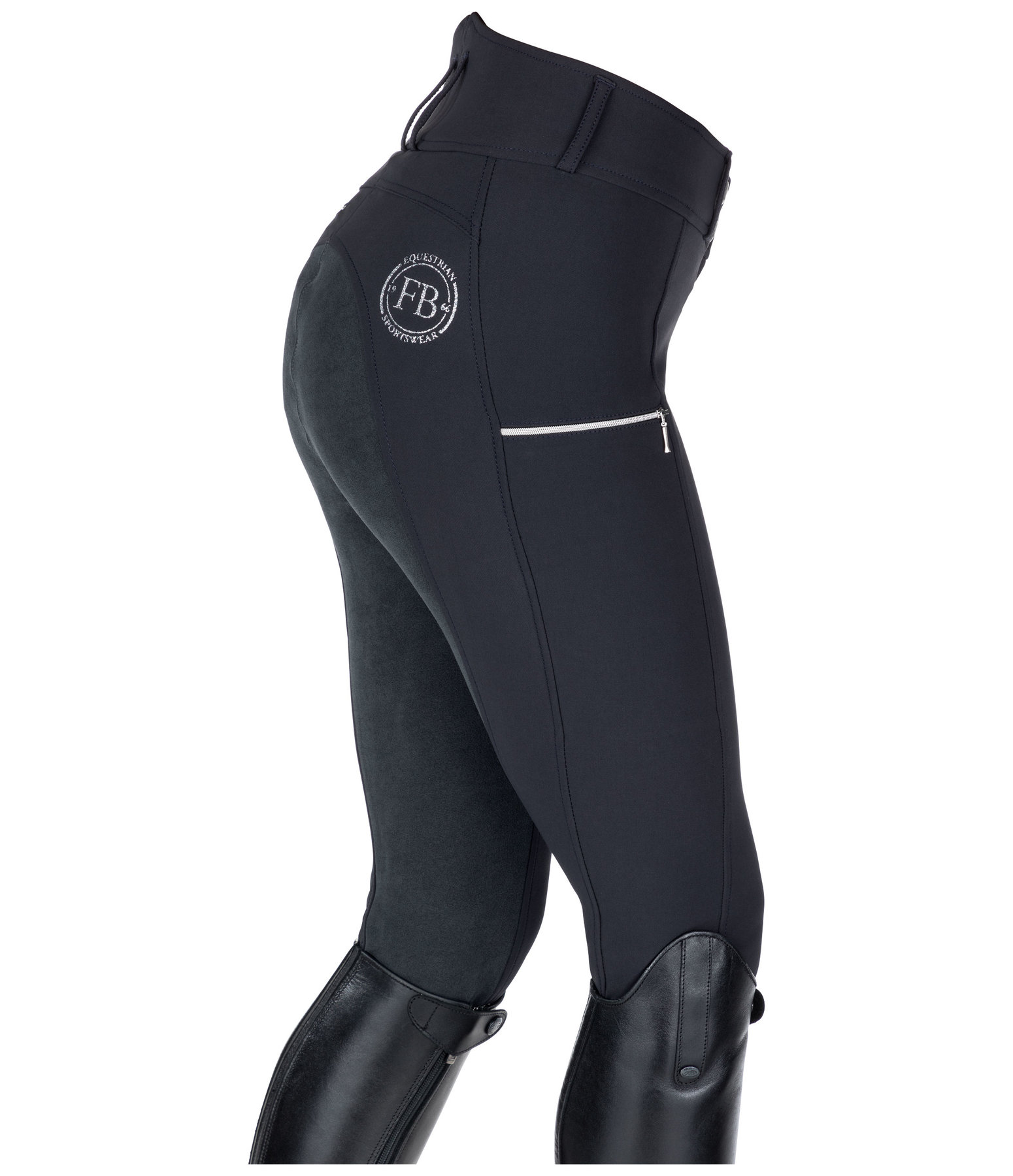 Pantaloni da equitazione full seat a vita alta Marleen