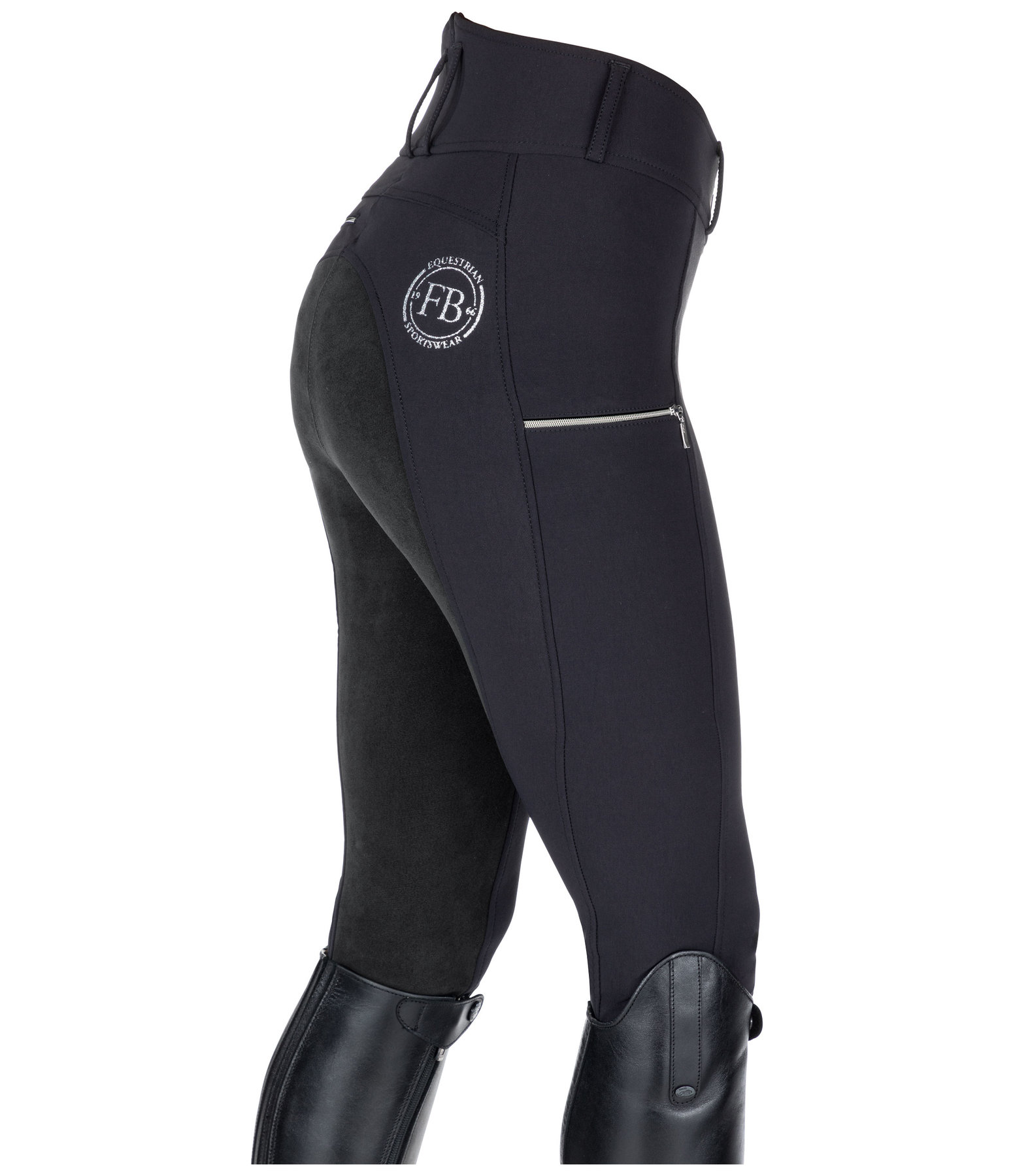 Pantaloni da equitazione a vita alta full seat Marleen