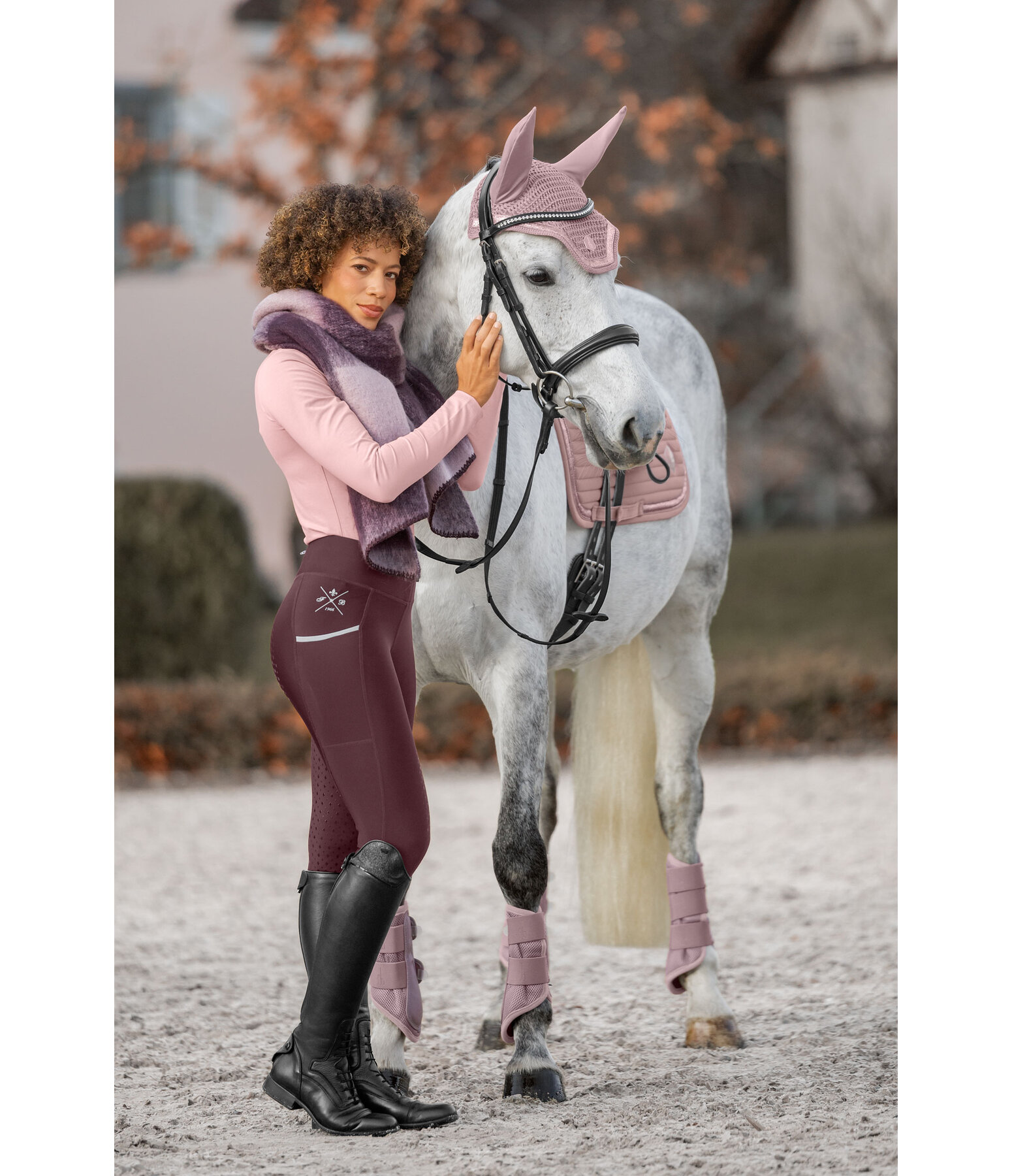 Leggings da equitazione full grip Liliana II