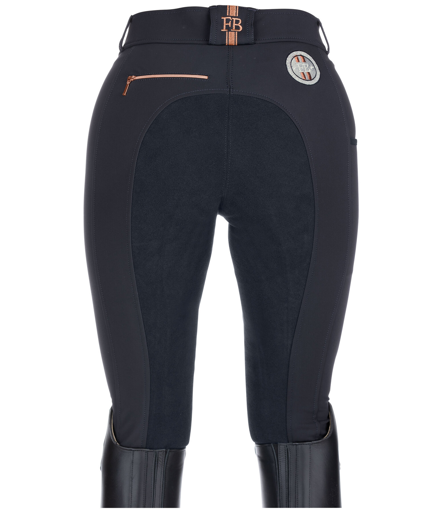 Pantaloni da equitazione termici pro full seat Juliette