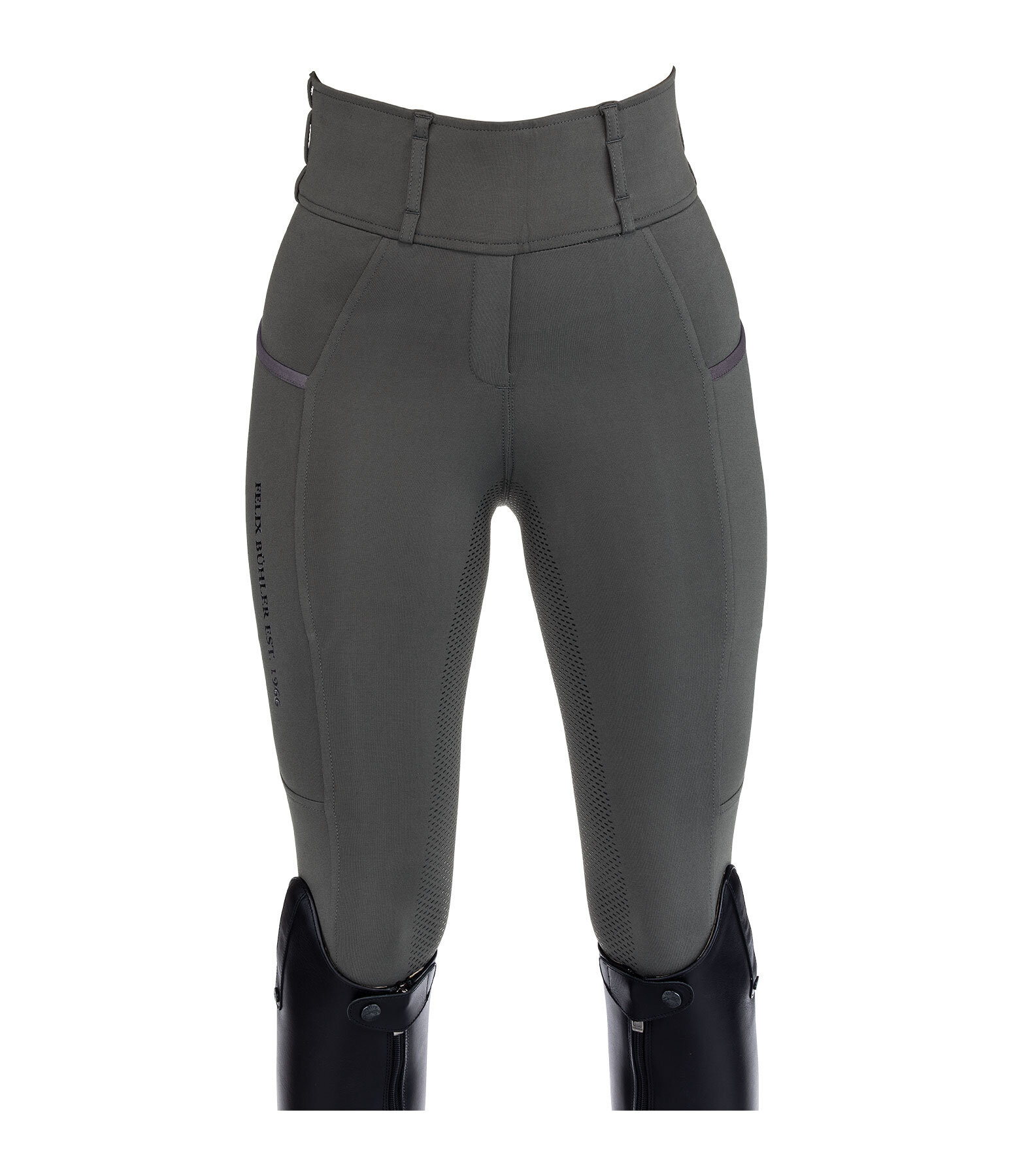 Leggings da equitazione full grip Claire