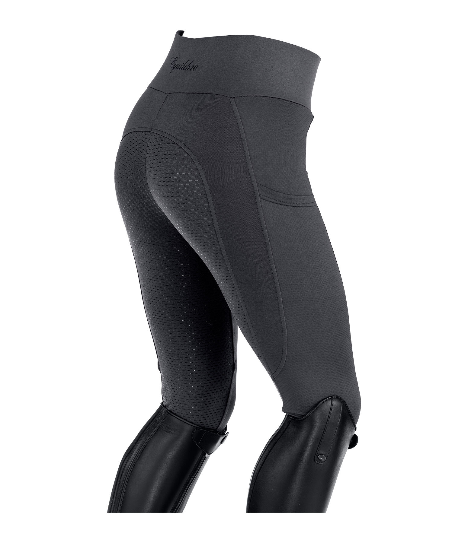 Leggings da equitazione full grip Lola- Mesh