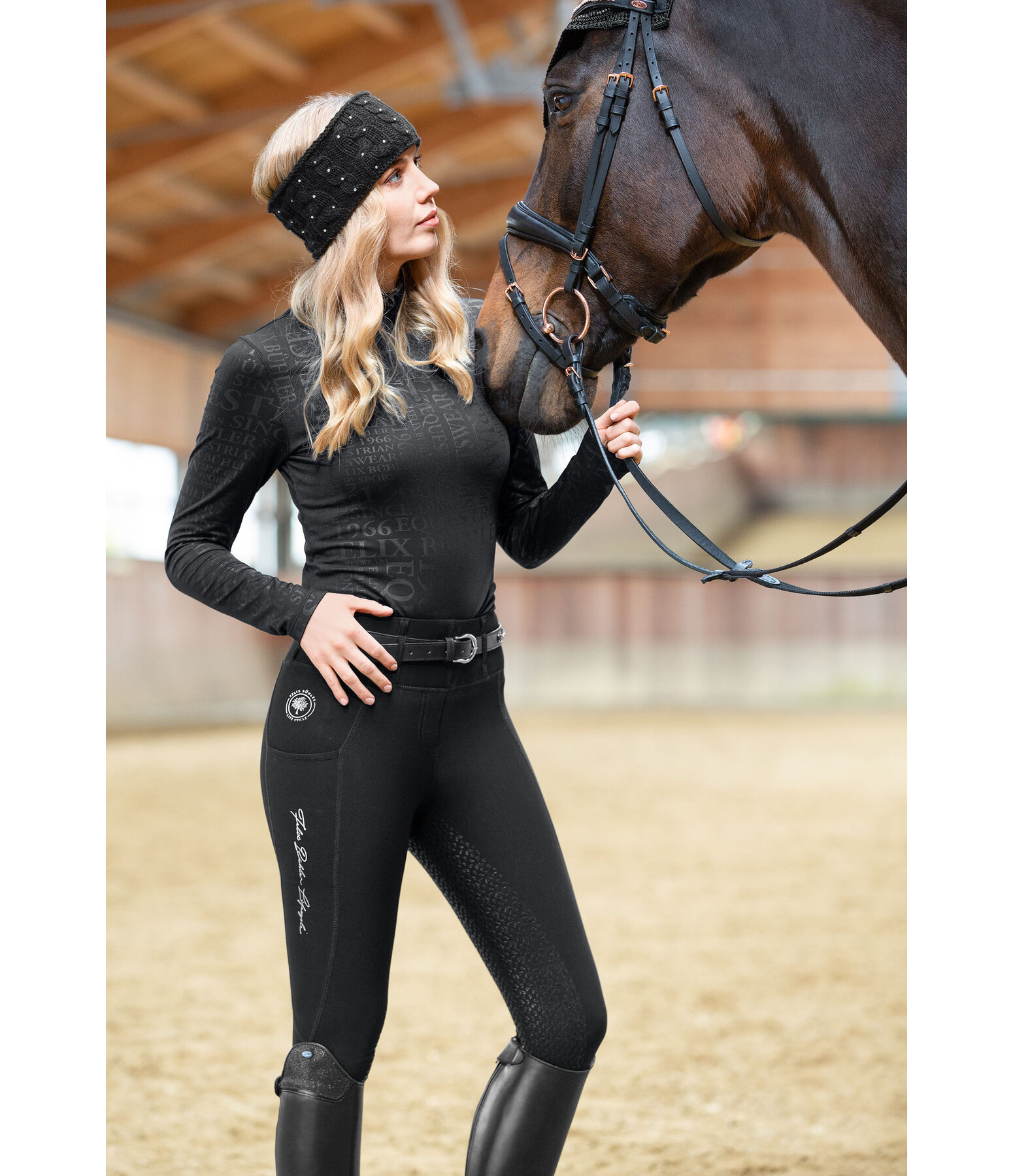 Leggings da equitazione full grip Life Cycle