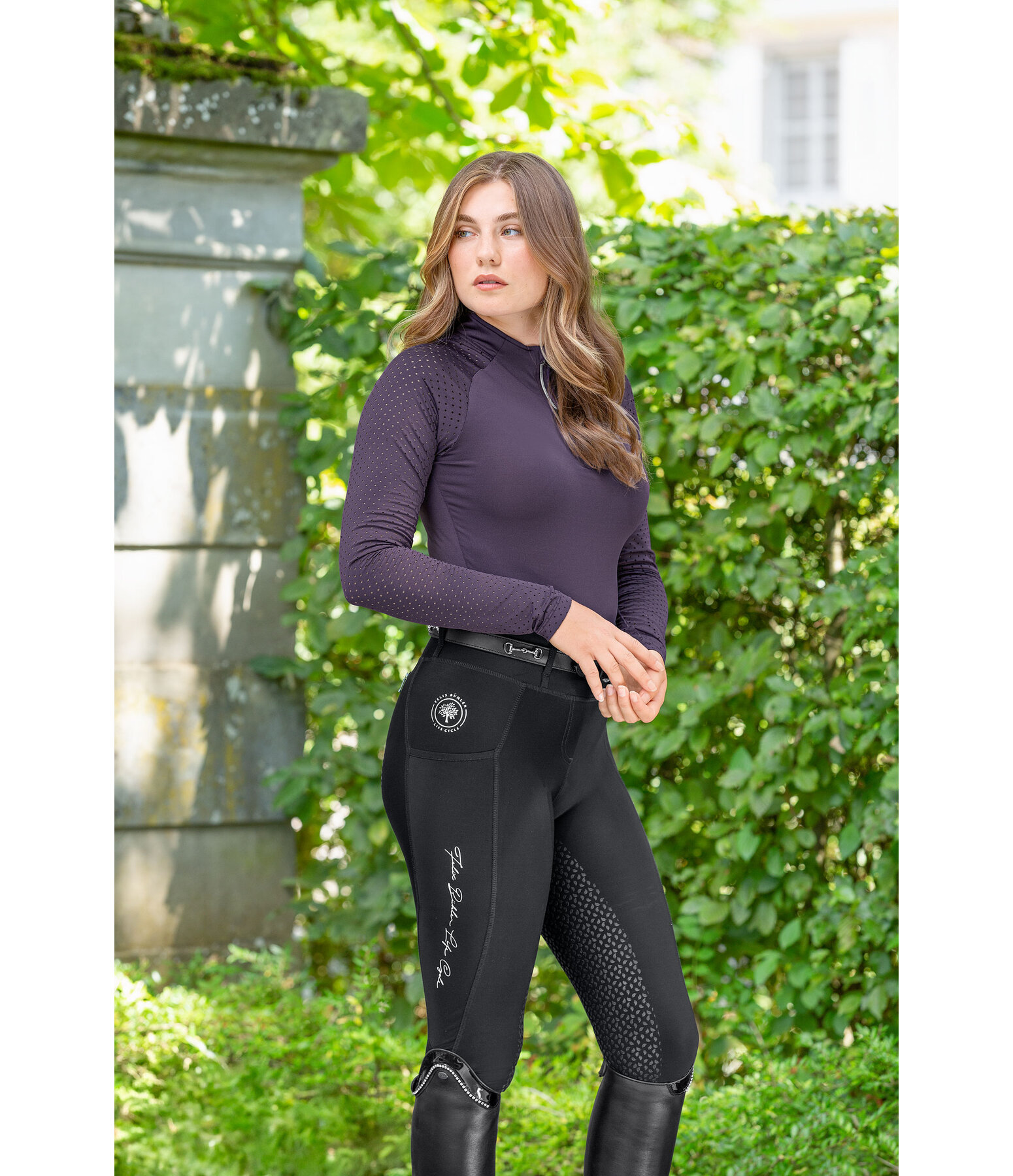 Leggings da equitazione full grip Life Cycle