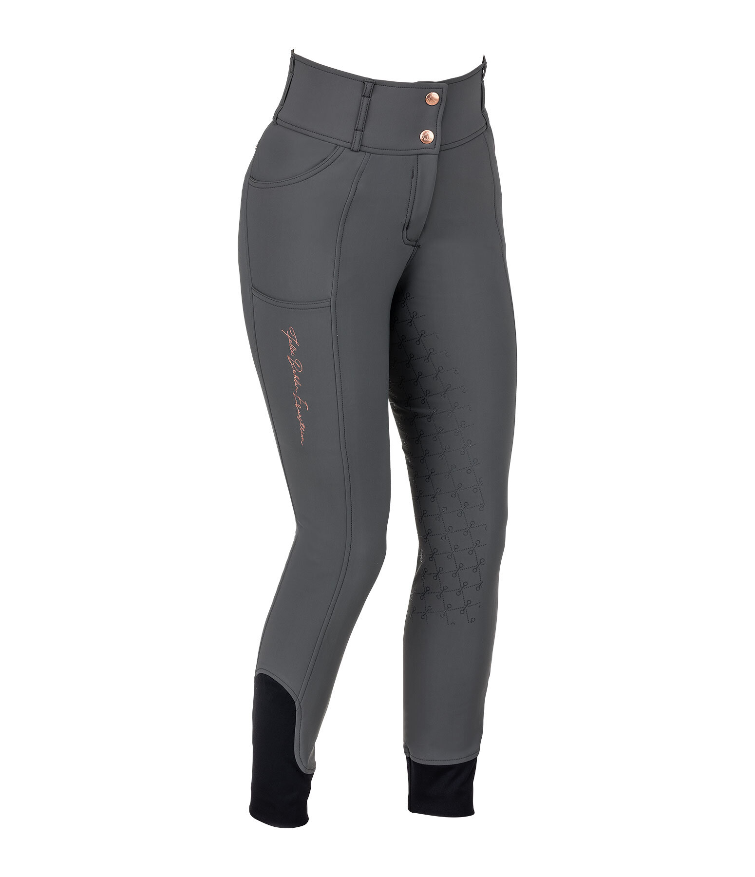 Pantaloni da equitazione termici pro full grip Jessica