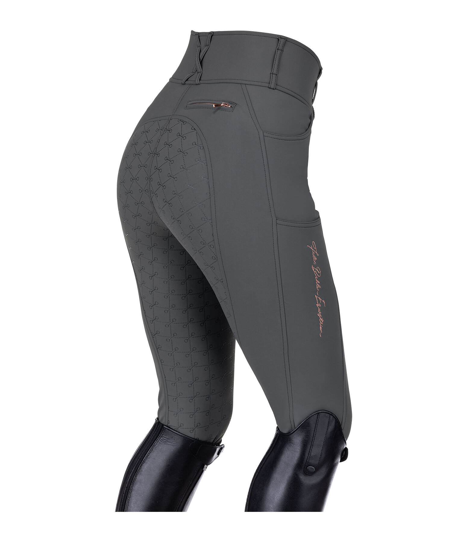 Pantaloni da equitazione termici pro full grip Jessica