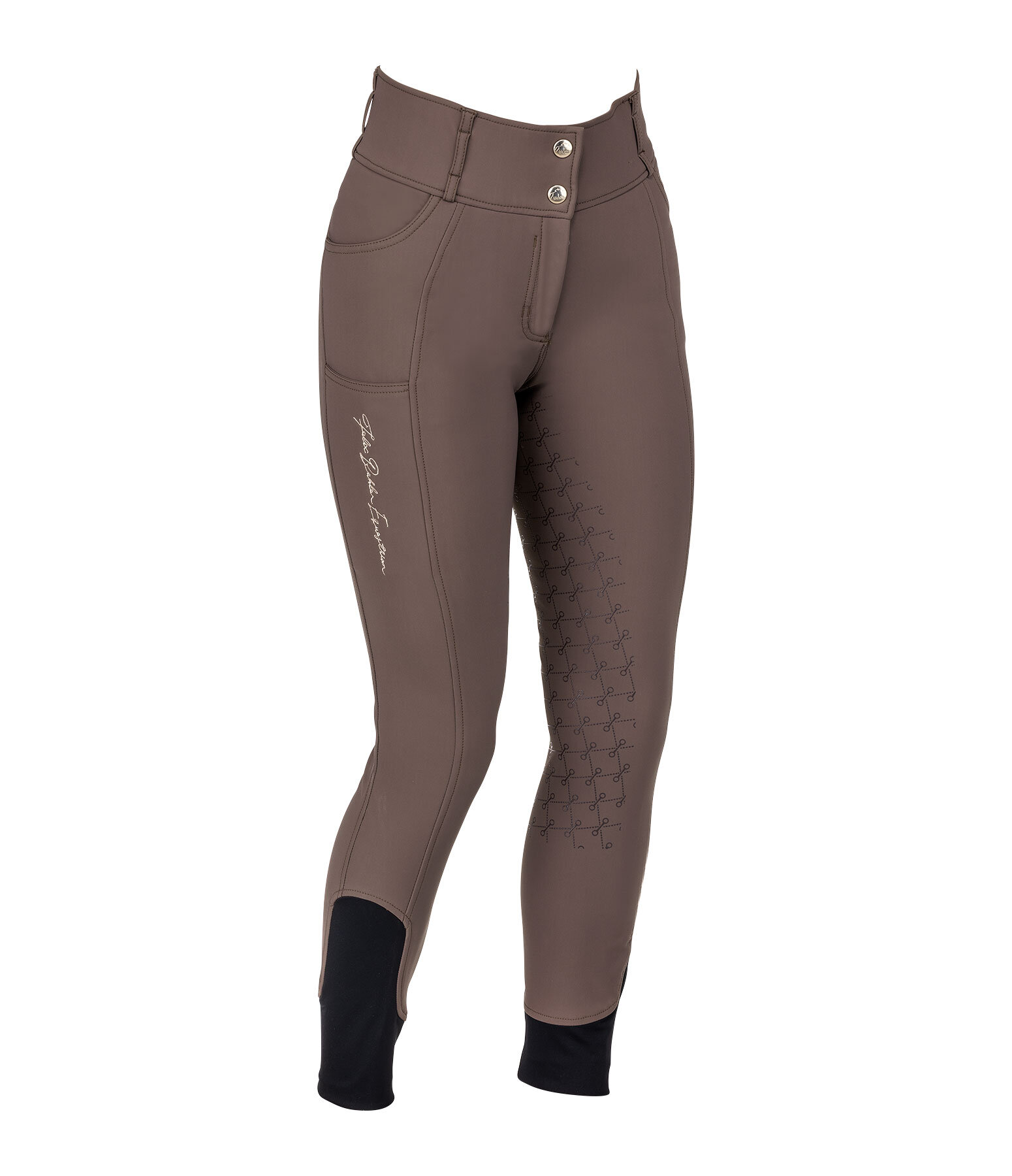 Pantaloni da equitazione termici full grip Jessica