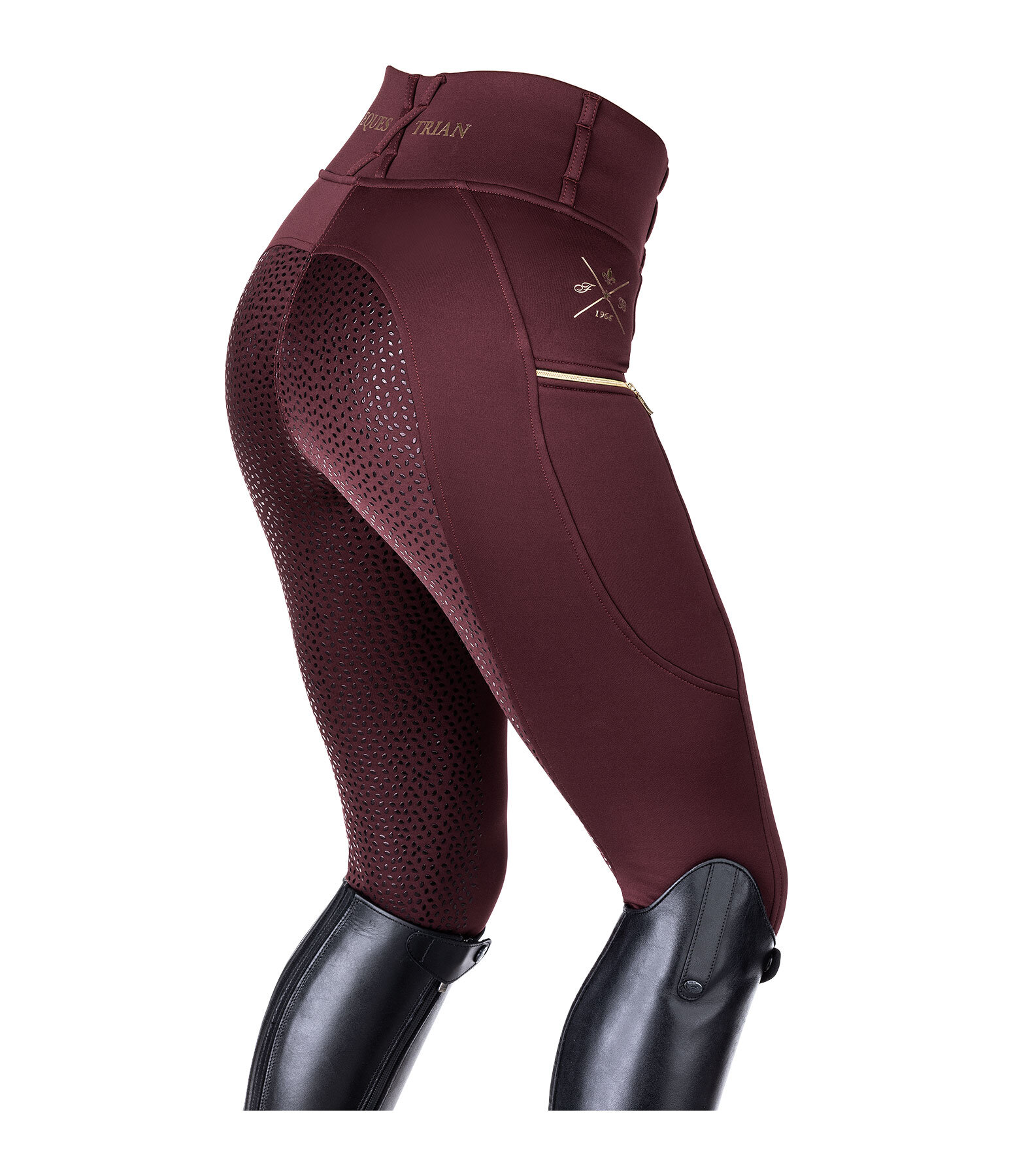 Leggings da equitazione termici full grip Kassandra