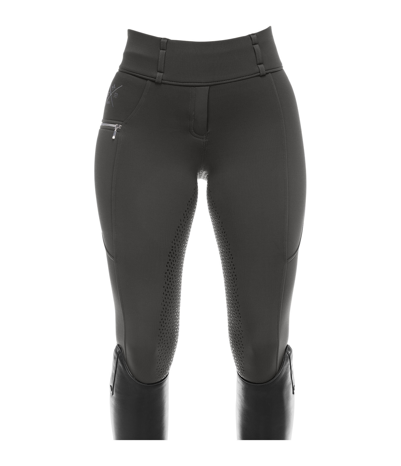Leggings da equitazione termici full grip Kassandra