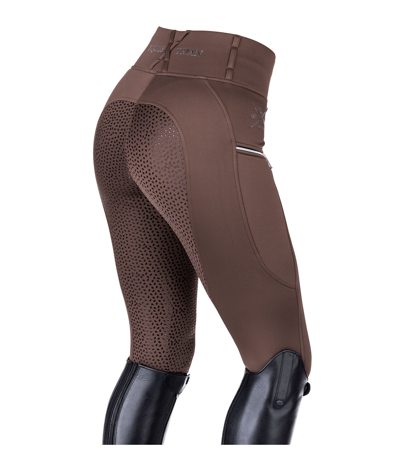 Leggings da equitazione termici full grip Kassandra