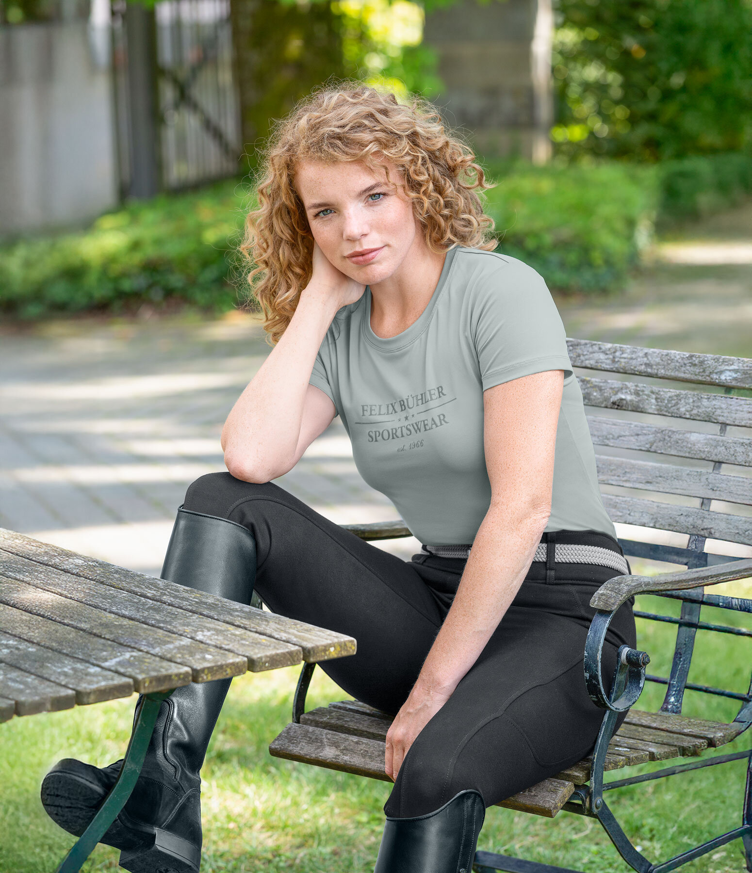 Leggings da equitazione full seat Nathalie
